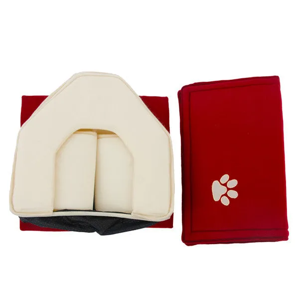 2017 New Arrival Dog Bed Cama Para Cachorro Soft Dog House Daily Products For Pets Cats Dogs Home Shape 2 Color Red Green