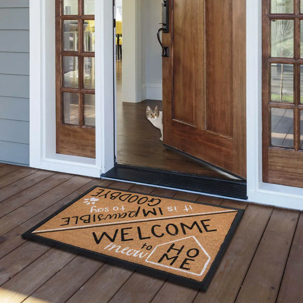 4 Cats & Dogs L.L. Woof Home Rectangular Entrance Mat