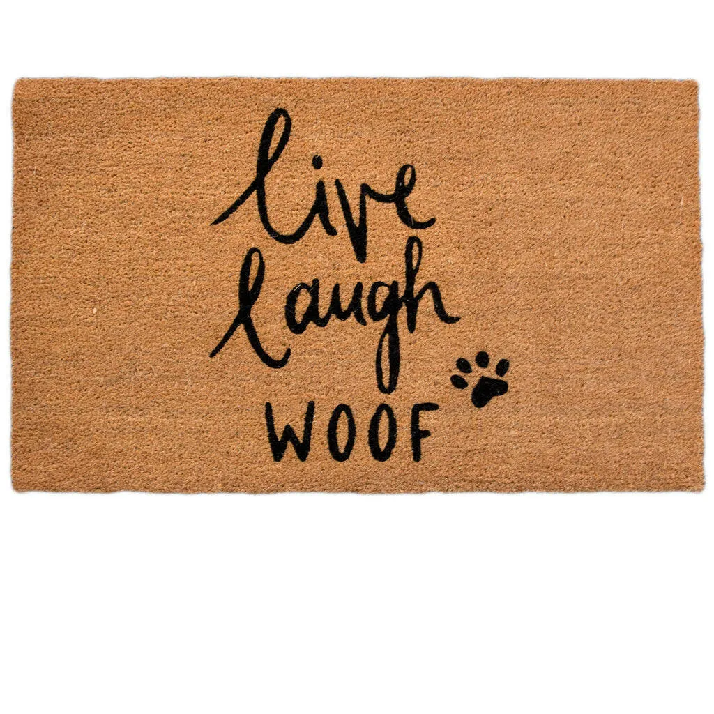 4 Cats & Dogs L.L. Woof Home Rectangular Entrance Mat