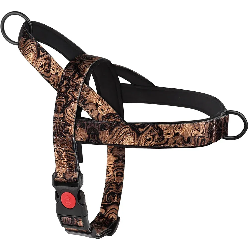 Adjustable No-Pull Dog Harness with Reflective Padding