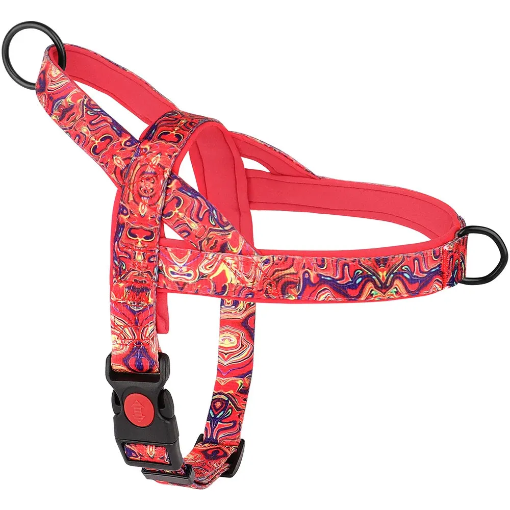 Adjustable No-Pull Dog Harness with Reflective Padding