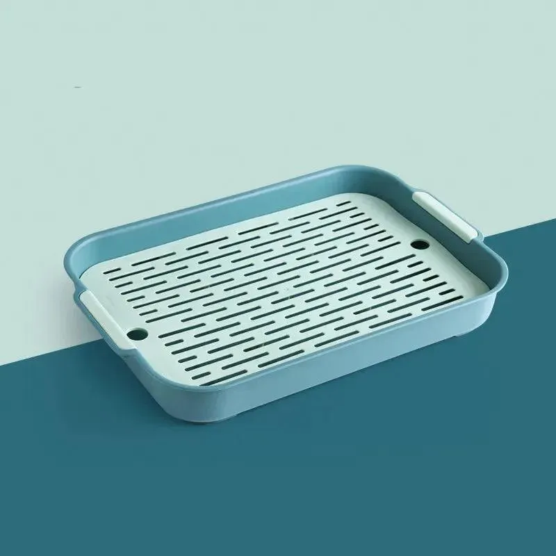 Antiturnover Small Pet Toilet Litter Box Trainer