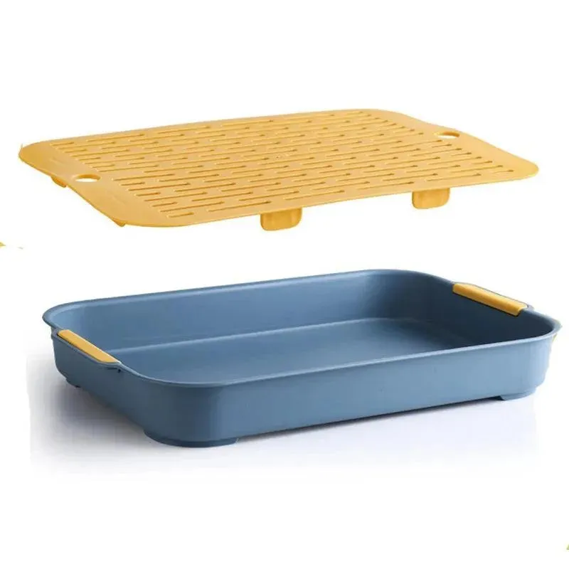 Antiturnover Small Pet Toilet Litter Box Trainer