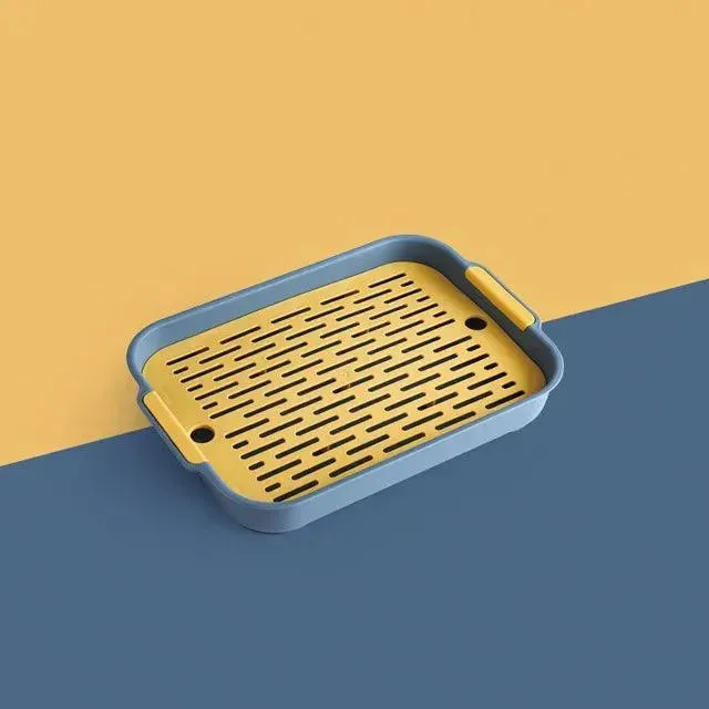 Antiturnover Small Pet Toilet Litter Box Trainer