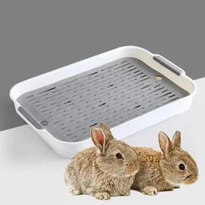 Antiturnover Small Pet Toilet Litter Box Trainer