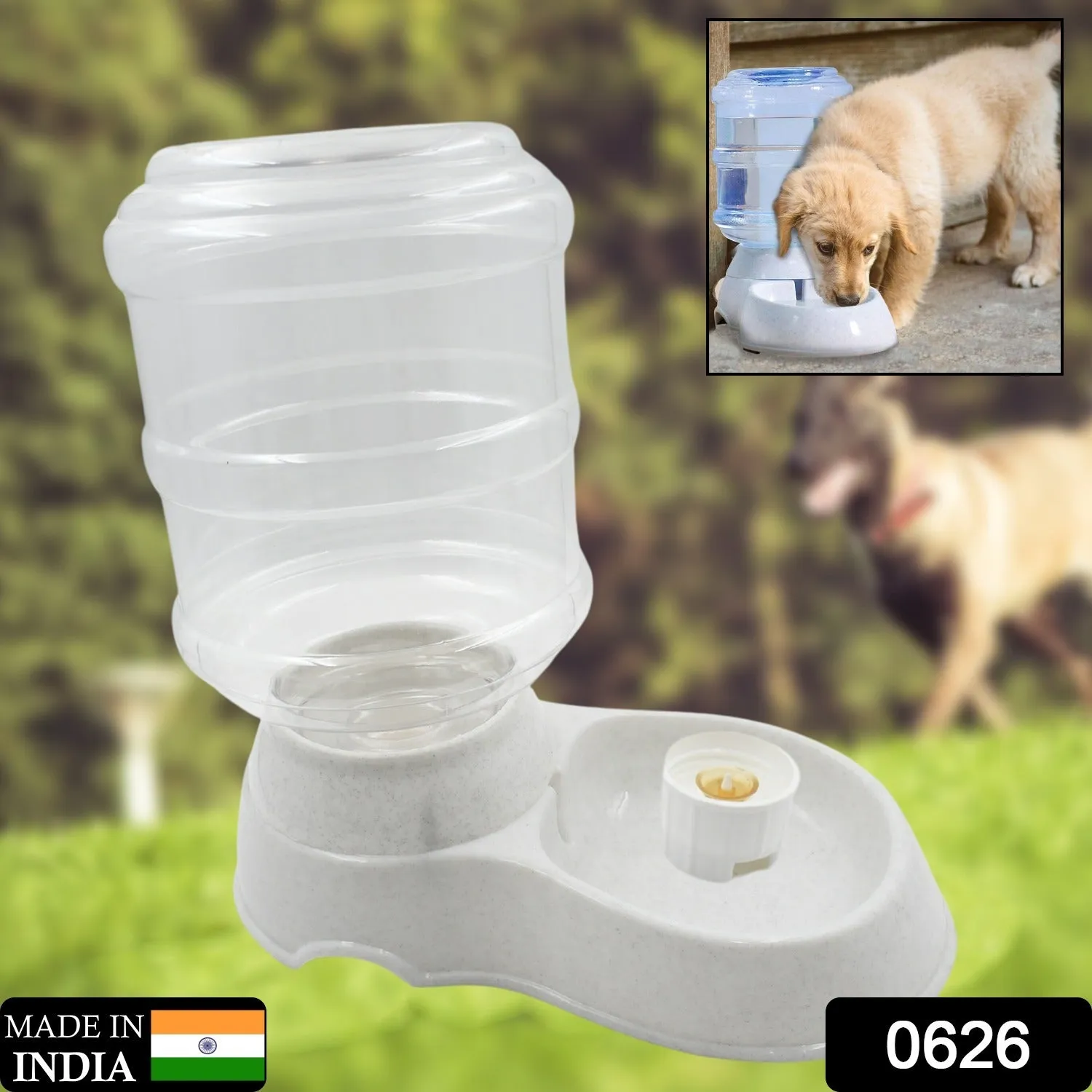 Automatic Gravity Pet Water Dispenser for Cats and Dogs