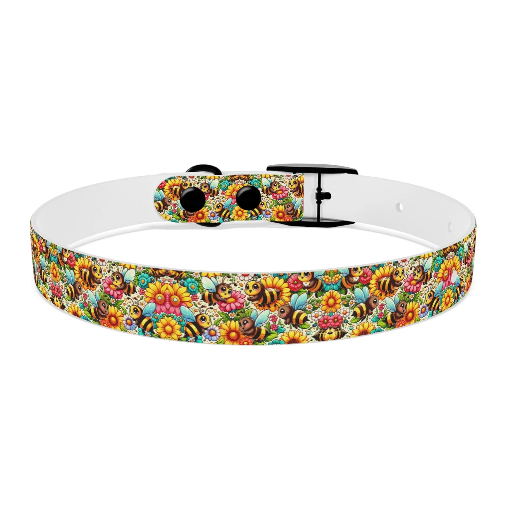 Bee's Knees & Blooms Dog Collar