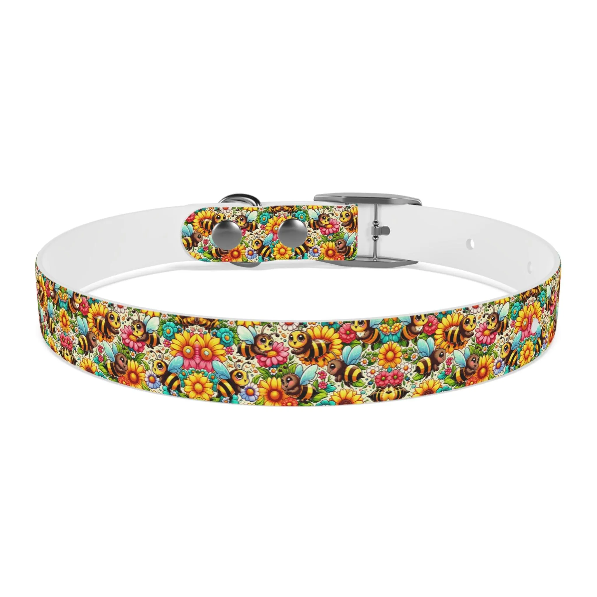 Bee's Knees & Blooms Dog Collar