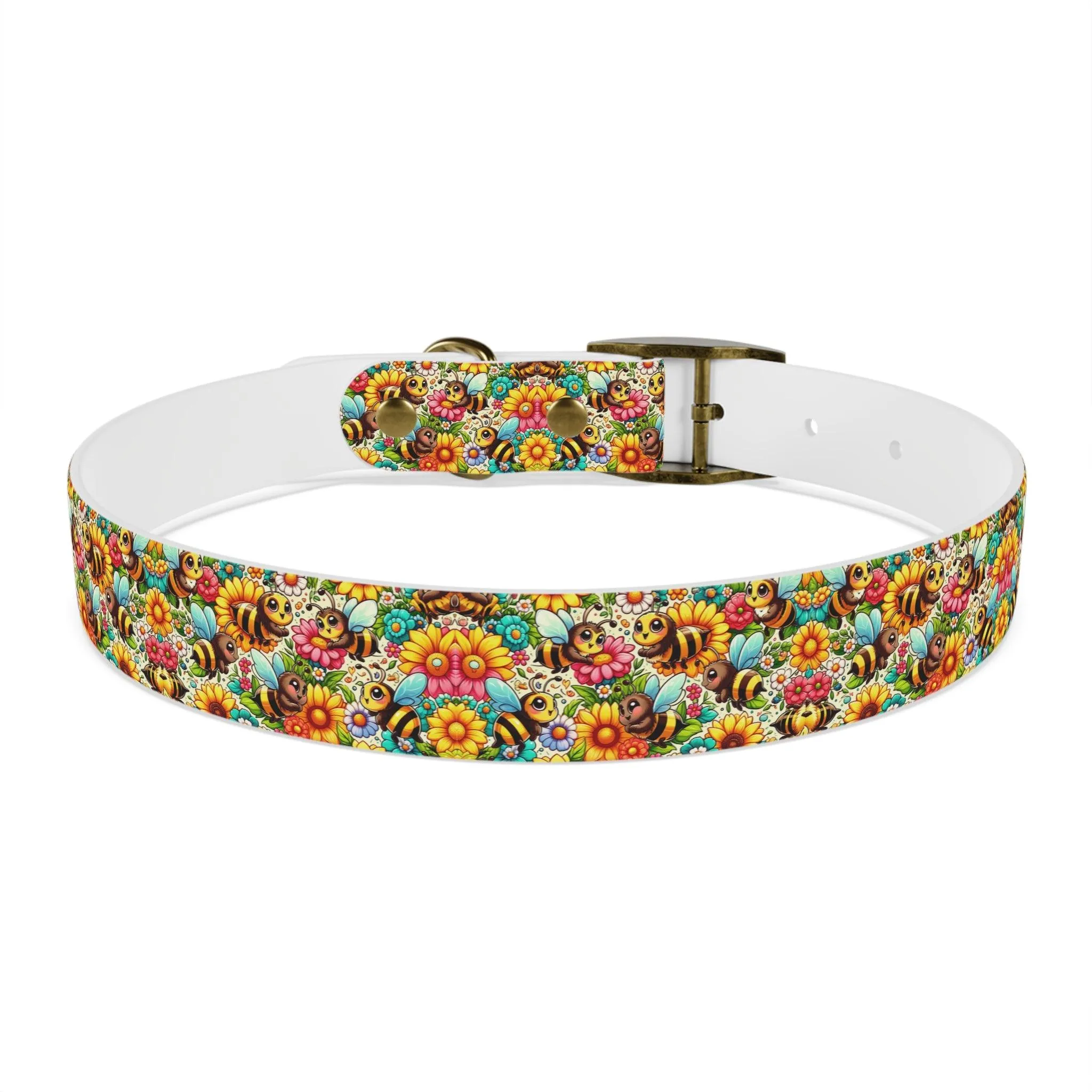 Bee's Knees & Blooms Dog Collar