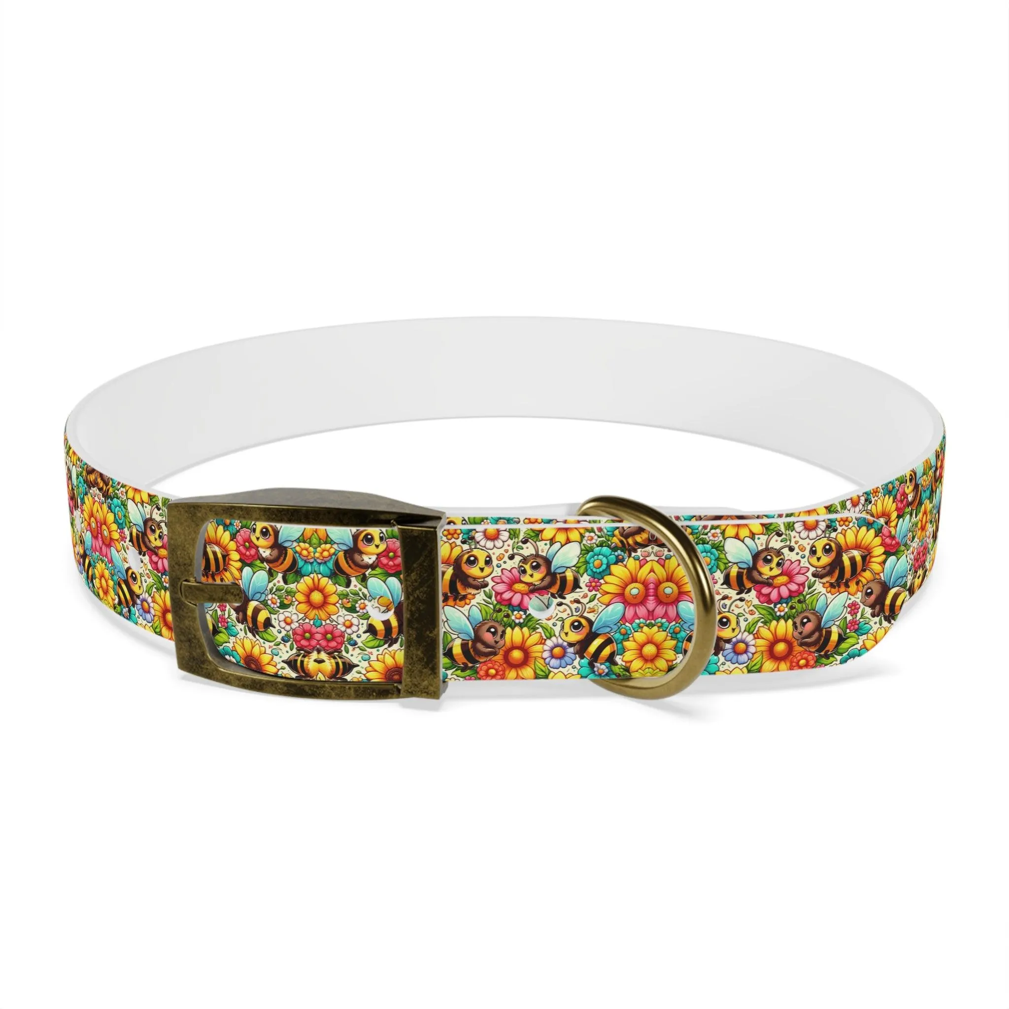 Bee's Knees & Blooms Dog Collar