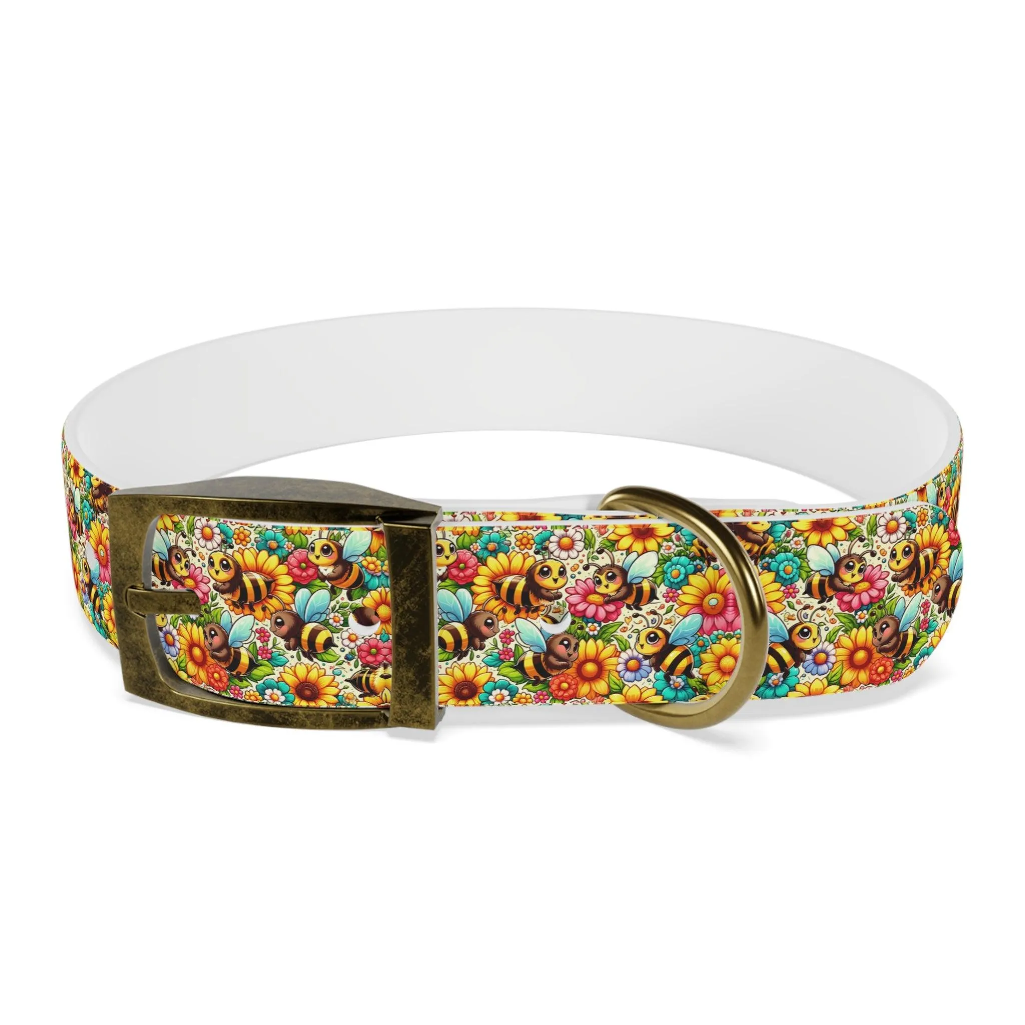 Bee's Knees & Blooms Dog Collar