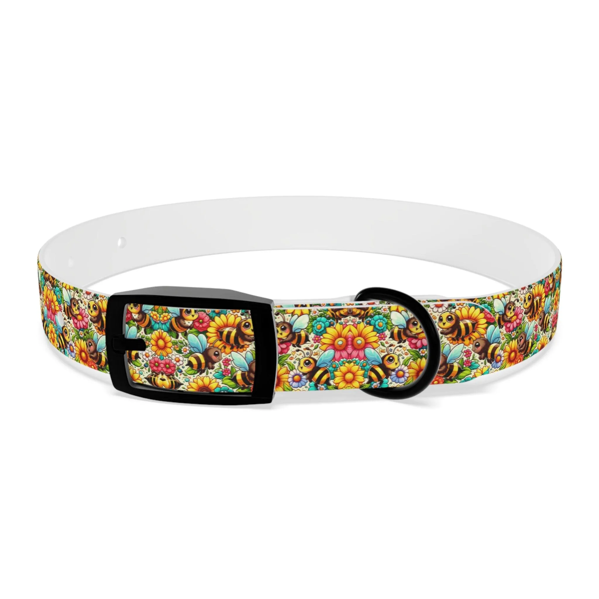 Bee's Knees & Blooms Dog Collar
