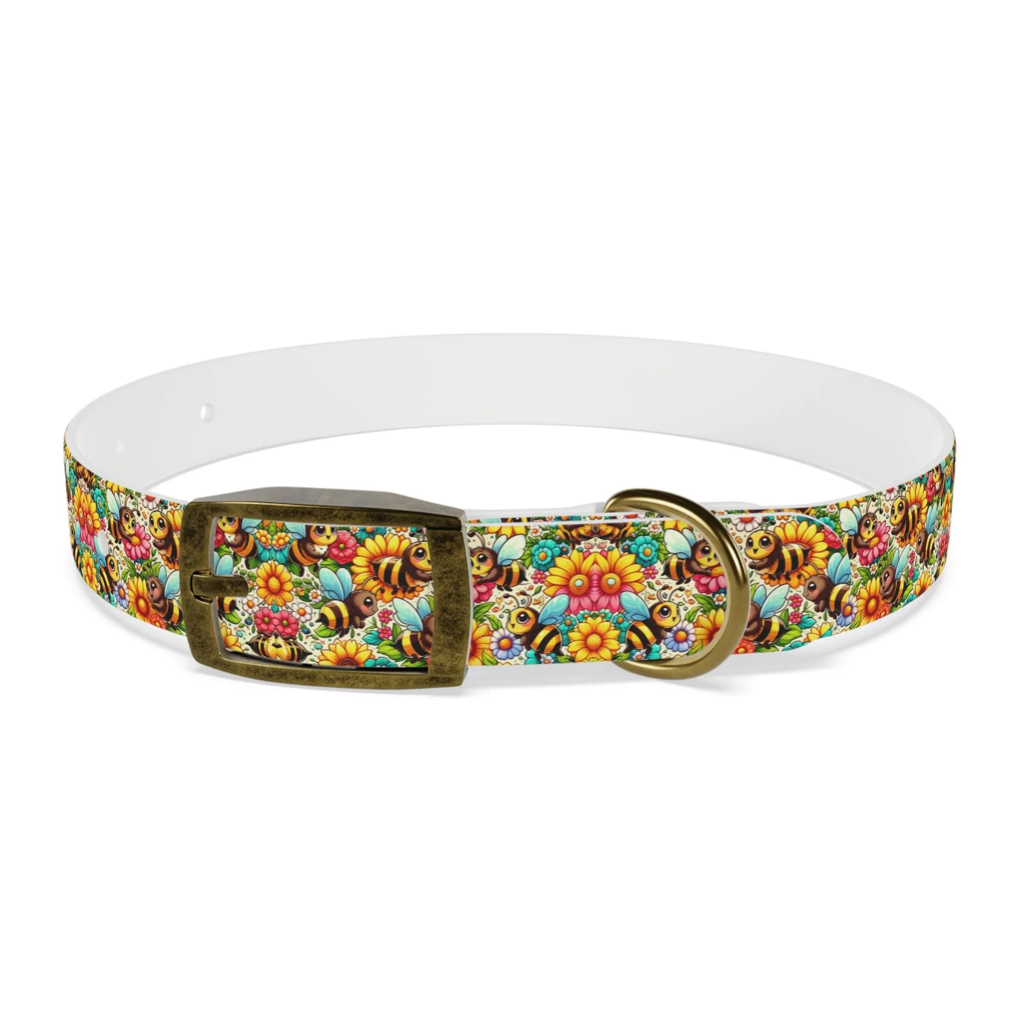 Bee's Knees & Blooms Dog Collar