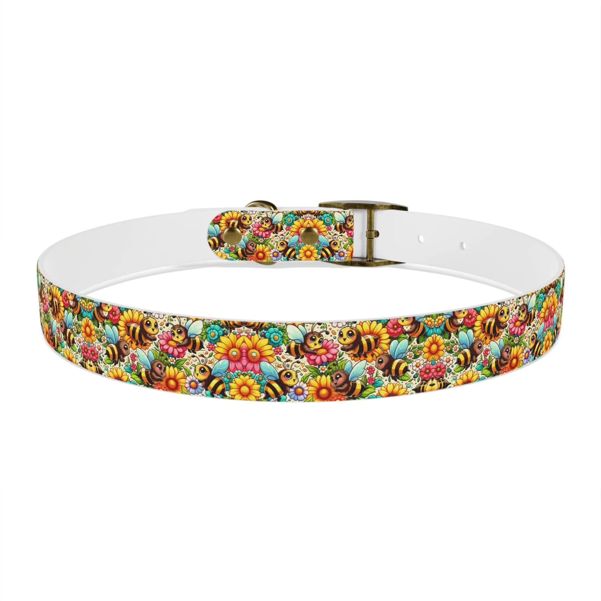 Bee's Knees & Blooms Dog Collar
