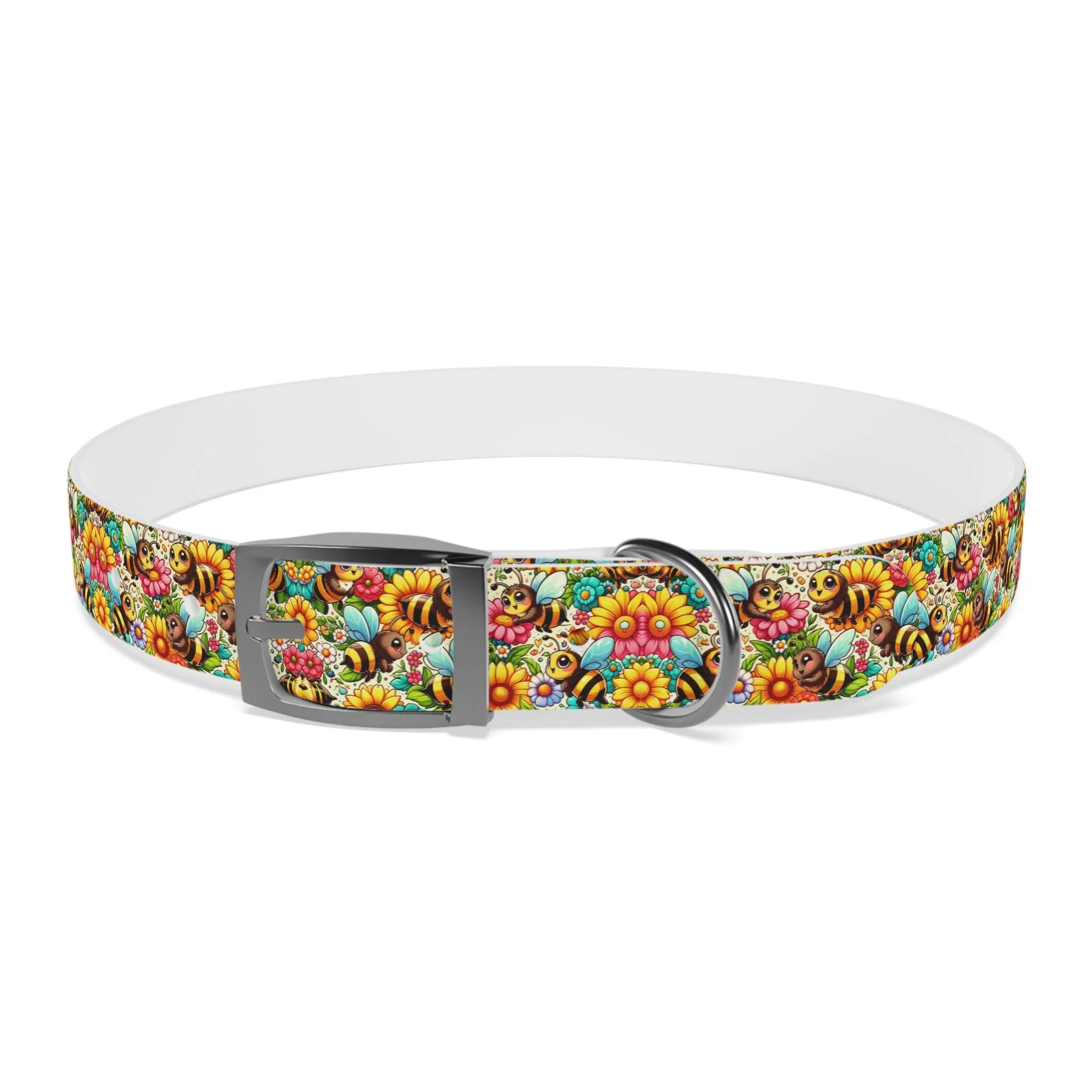 Bee's Knees & Blooms Dog Collar