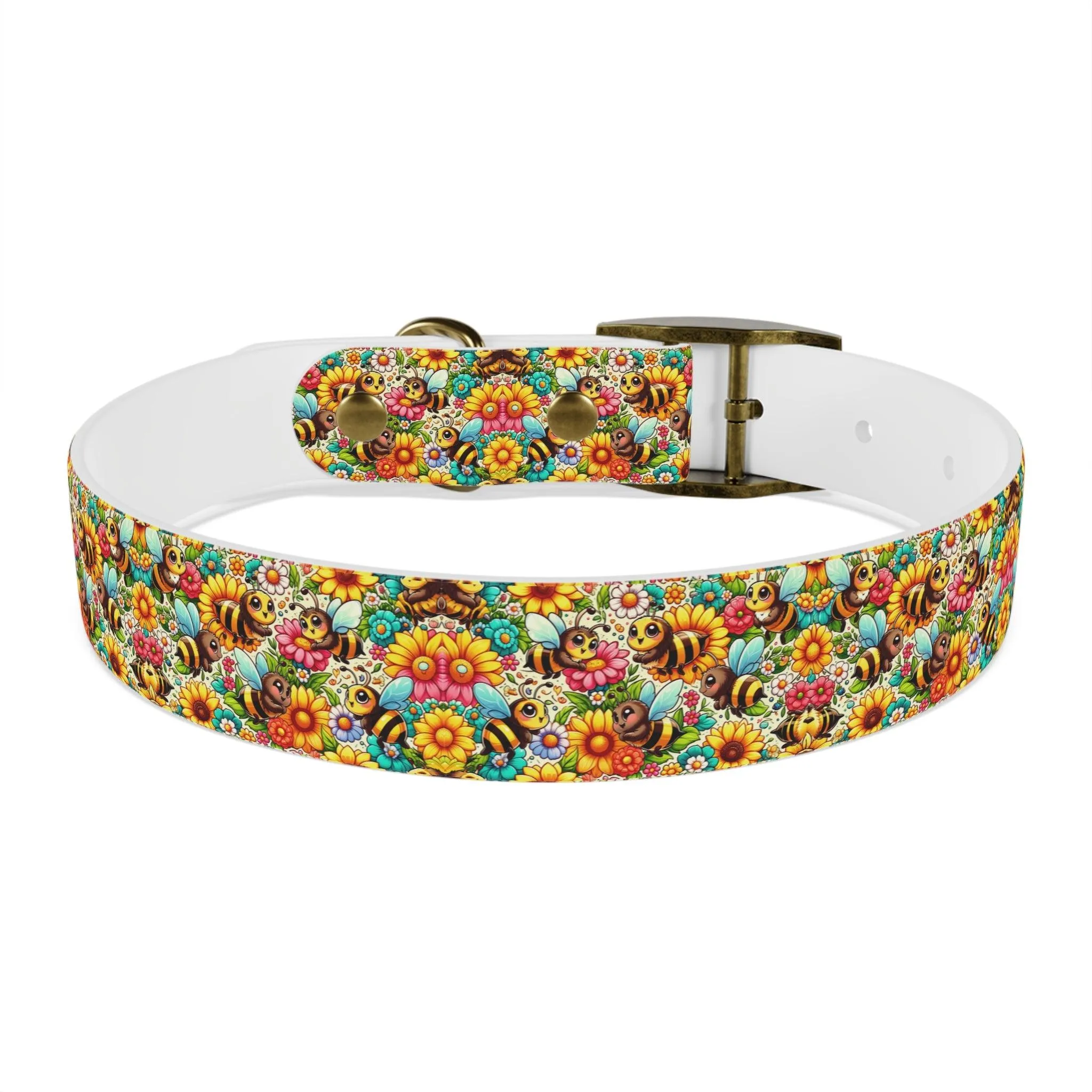 Bee's Knees & Blooms Dog Collar