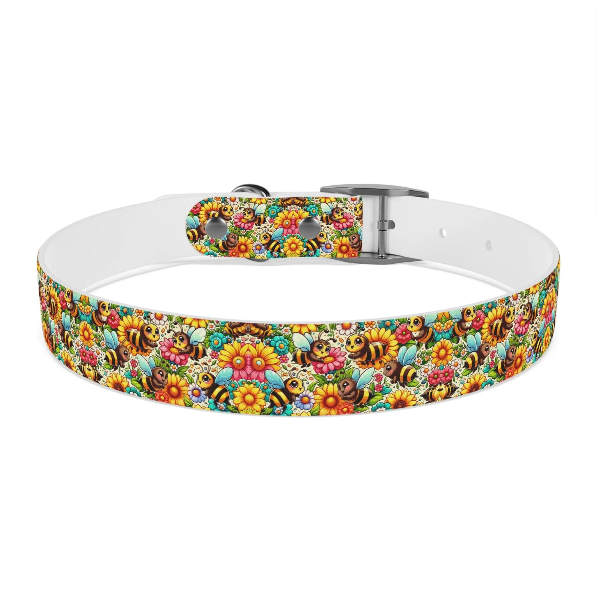 Bee's Knees & Blooms Dog Collar