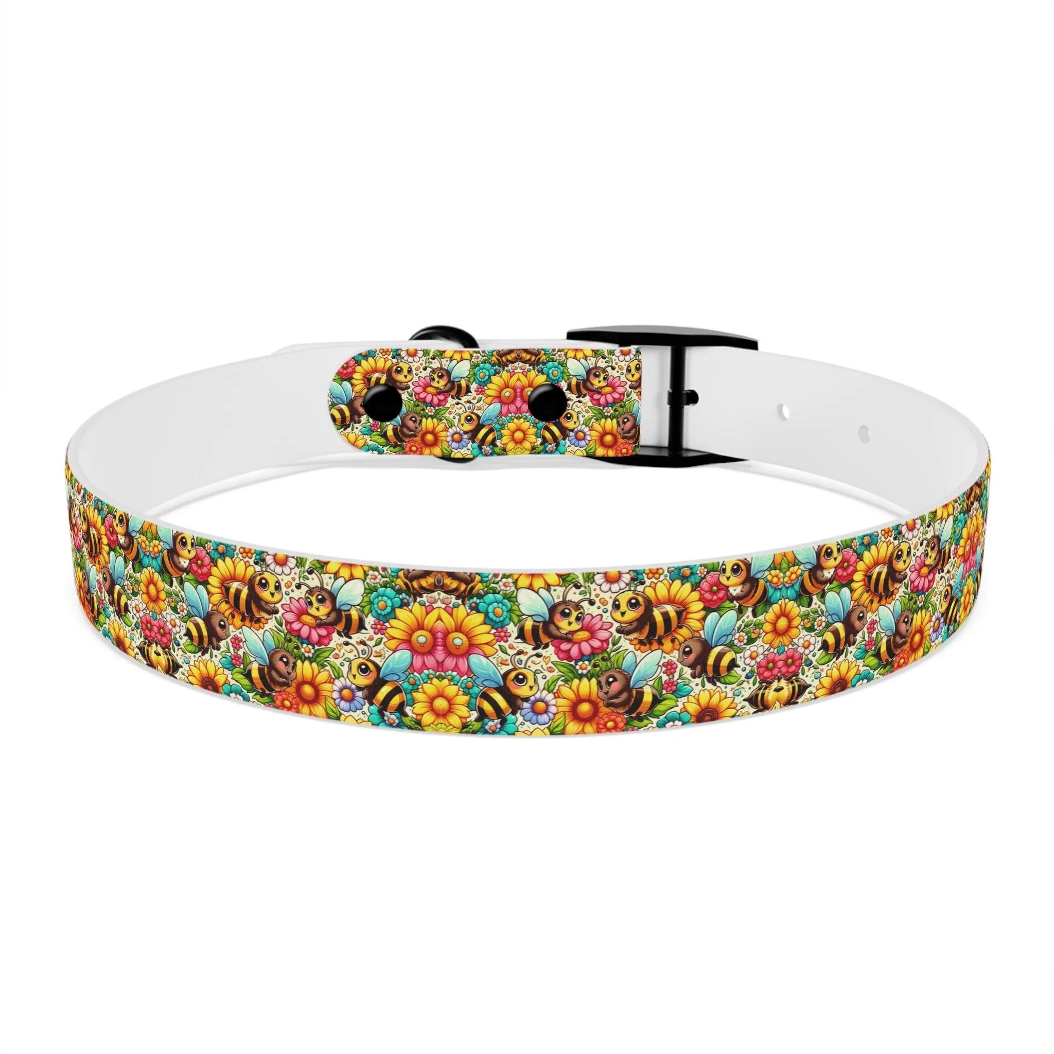Bee's Knees & Blooms Dog Collar
