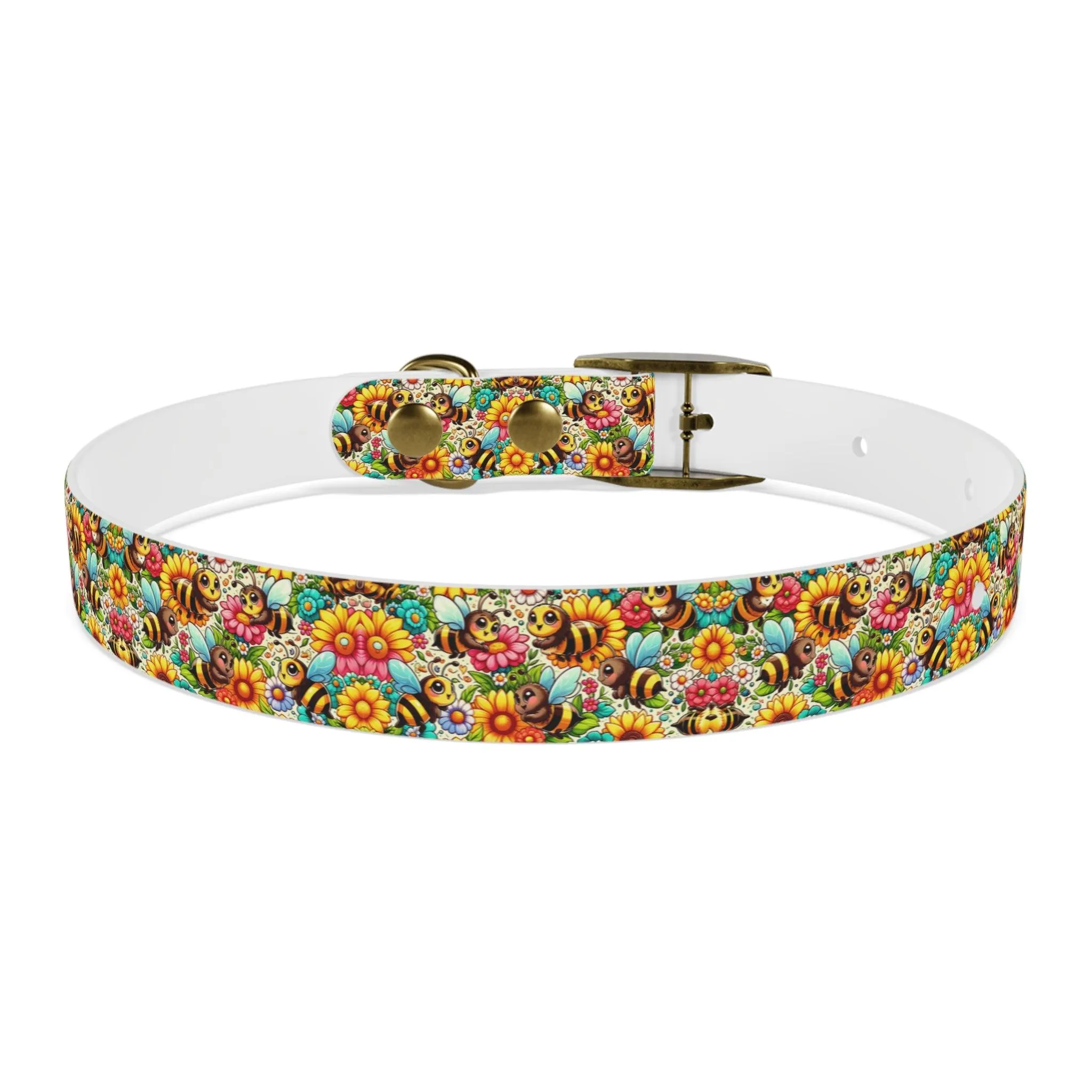 Bee's Knees & Blooms Dog Collar