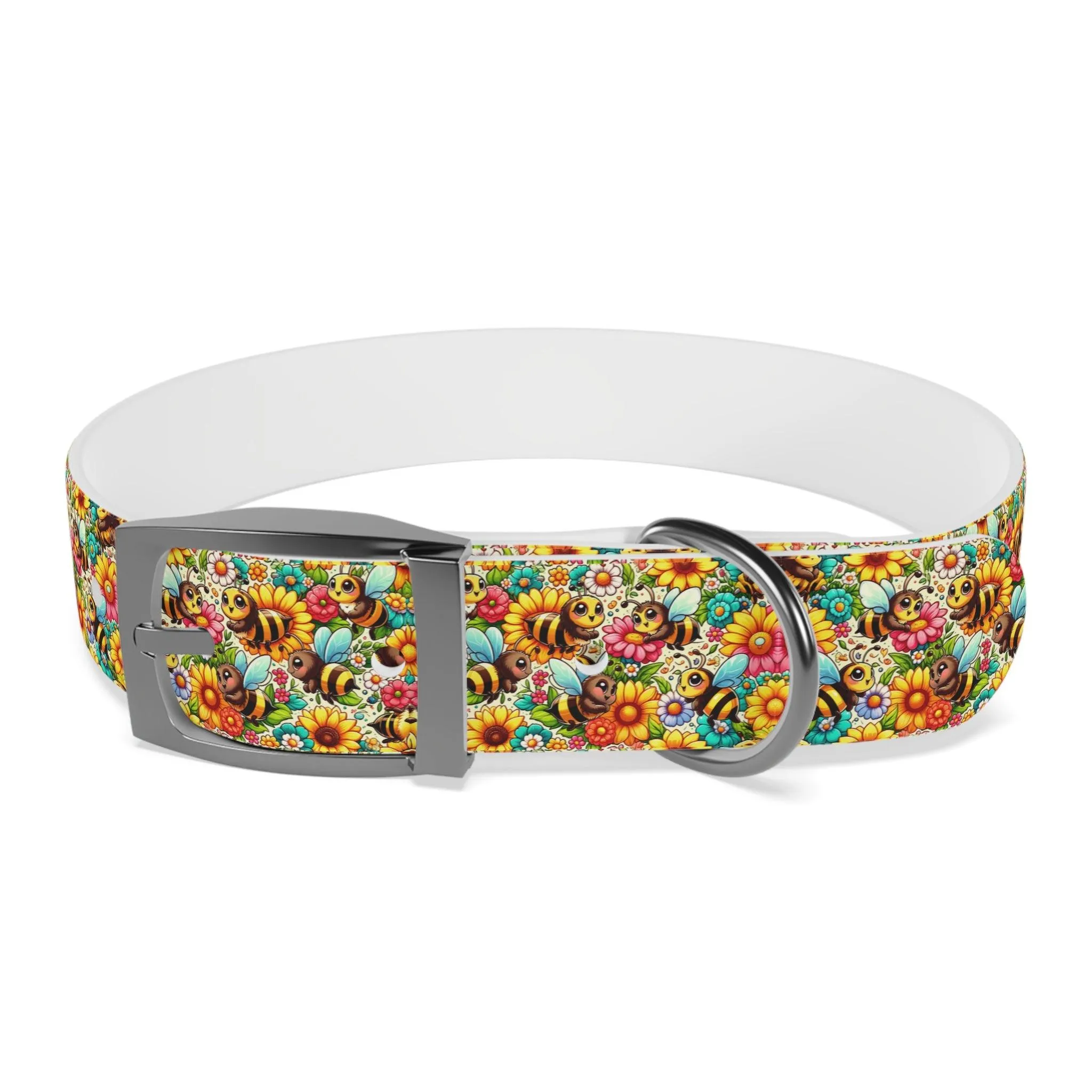 Bee's Knees & Blooms Dog Collar