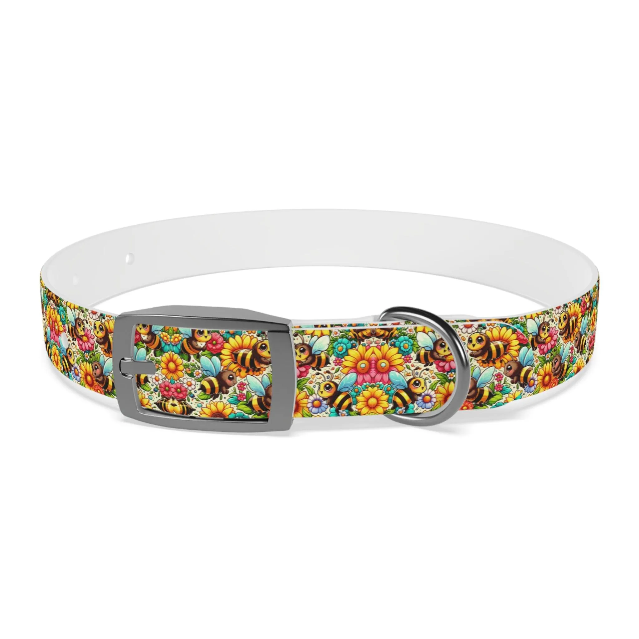 Bee's Knees & Blooms Dog Collar