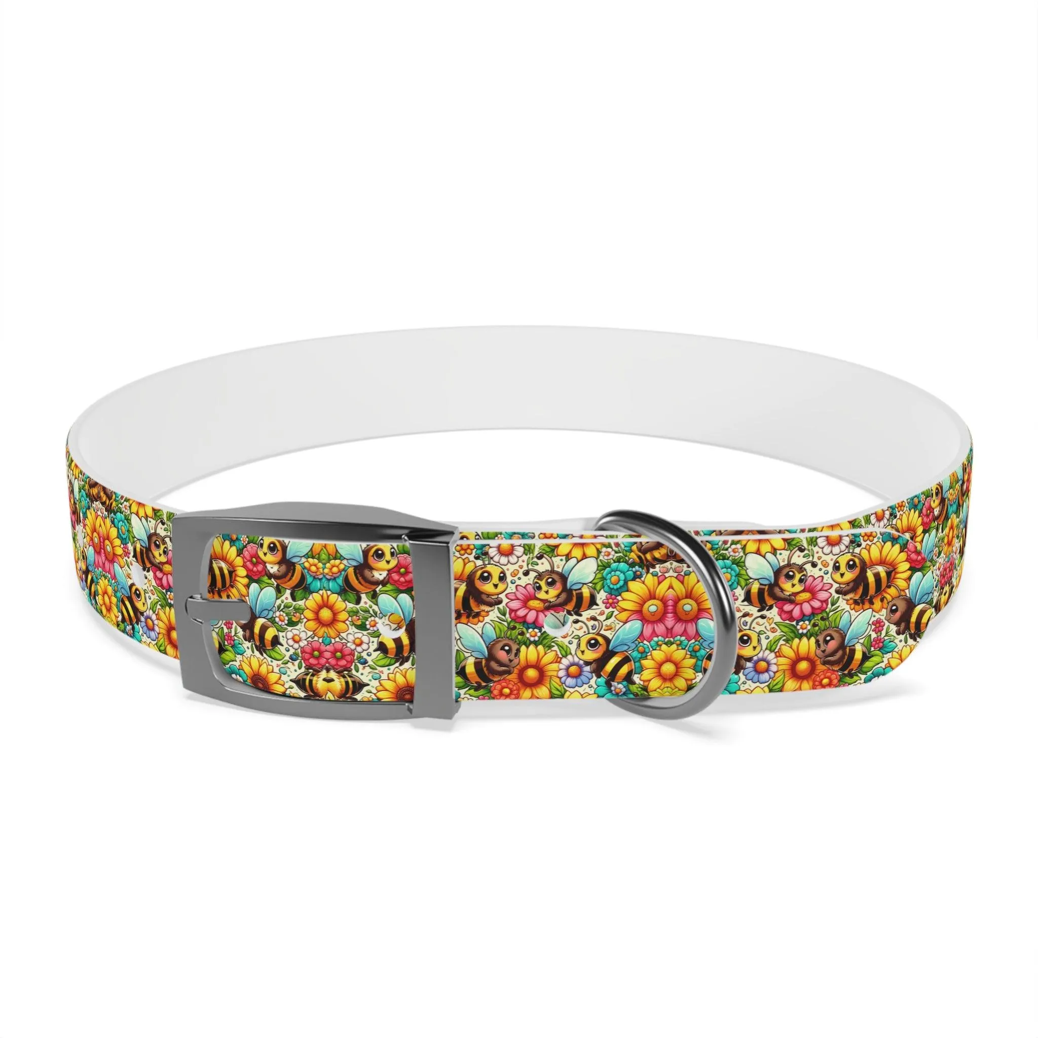 Bee's Knees & Blooms Dog Collar