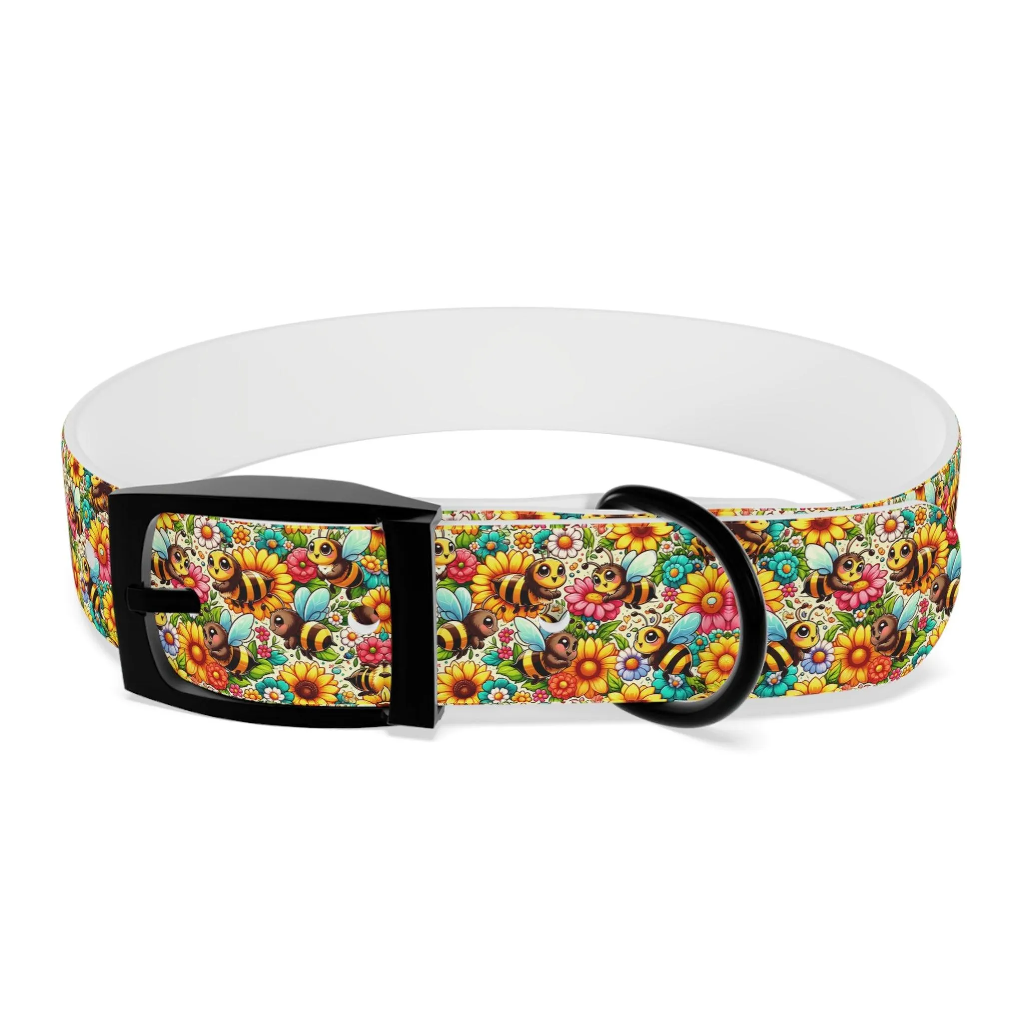 Bee's Knees & Blooms Dog Collar