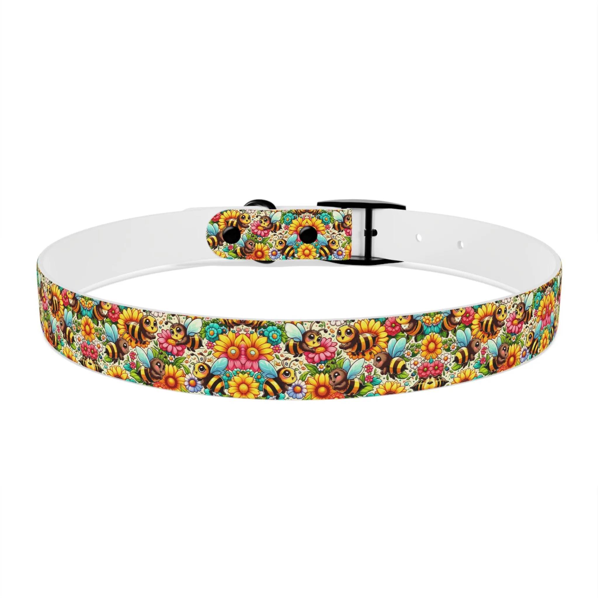 Bee's Knees & Blooms Dog Collar