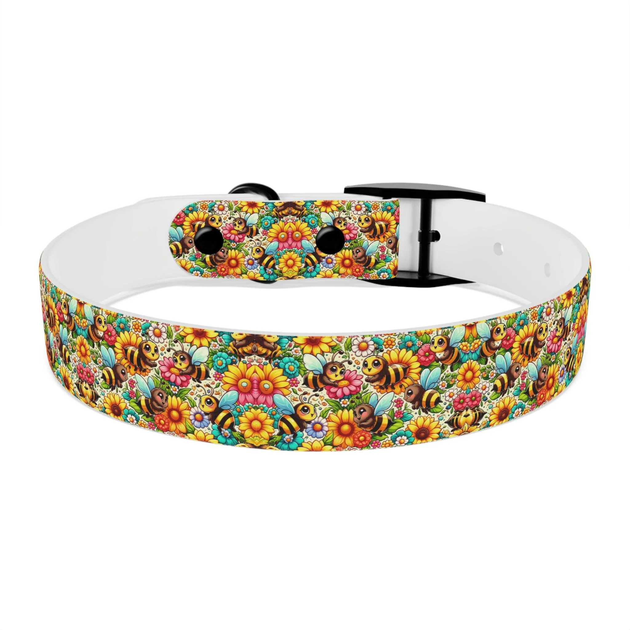 Bee's Knees & Blooms Dog Collar