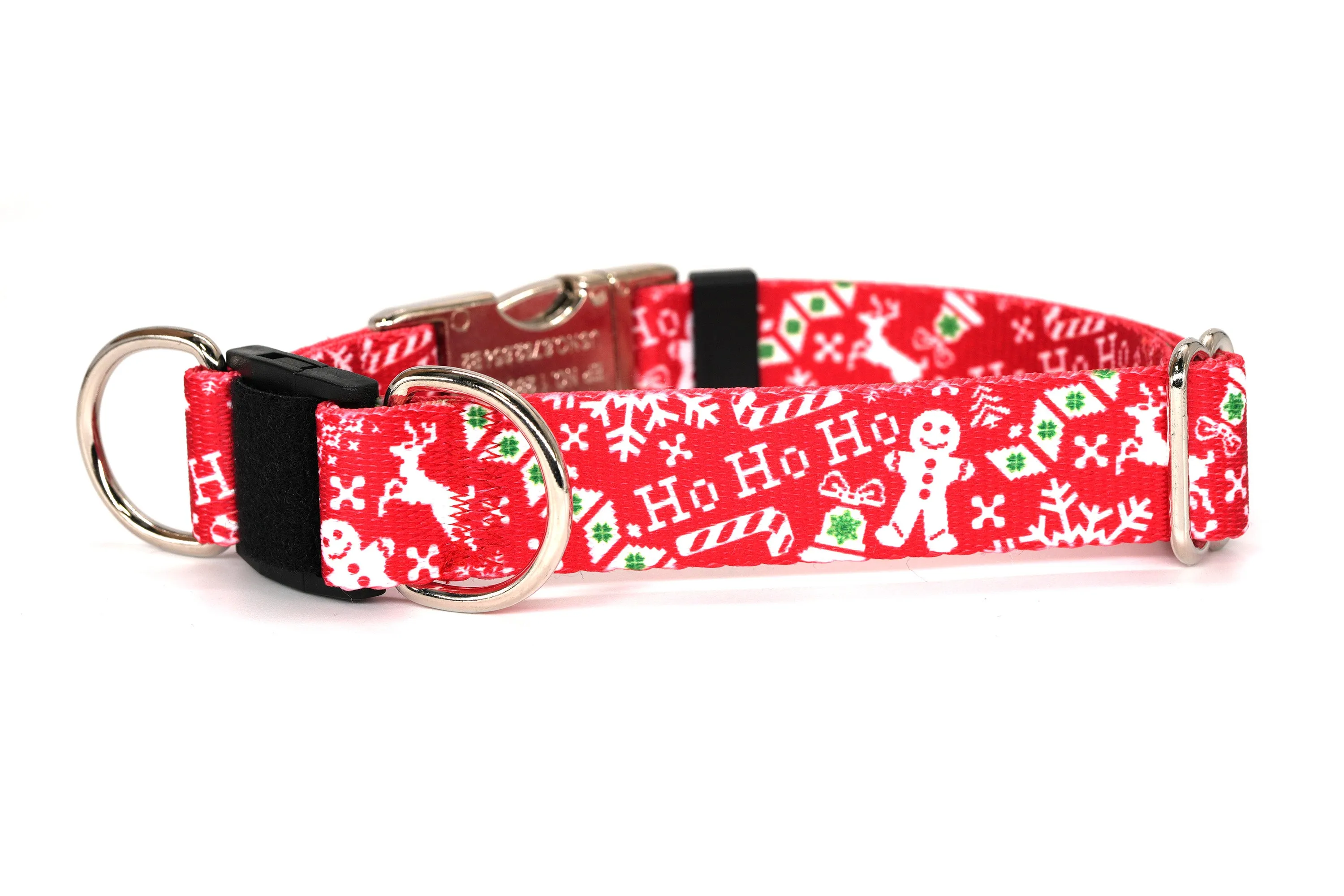 BREAKAWAY Personalized "Holiday Sweater" Dog Collar