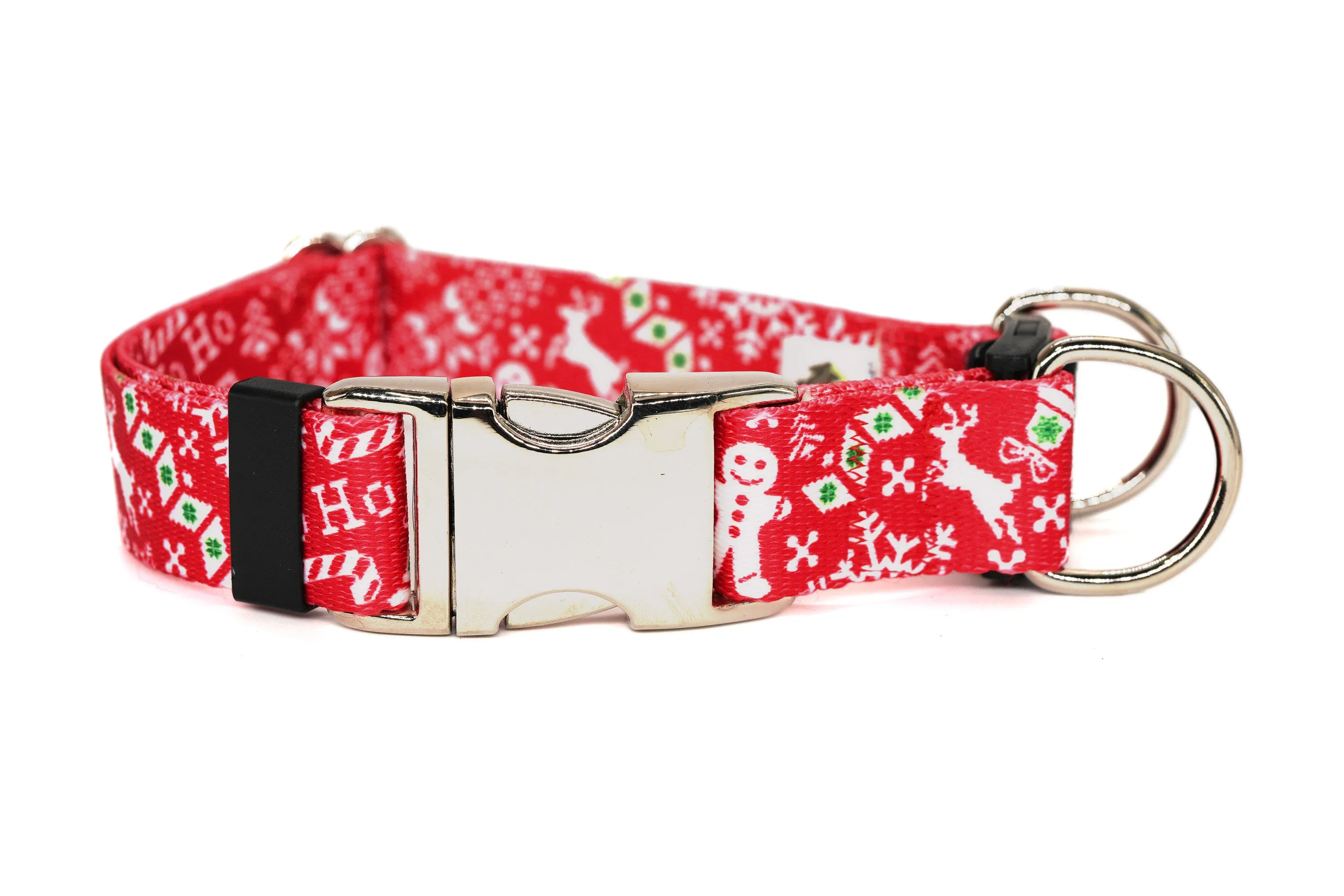 BREAKAWAY Personalized "Holiday Sweater" Dog Collar