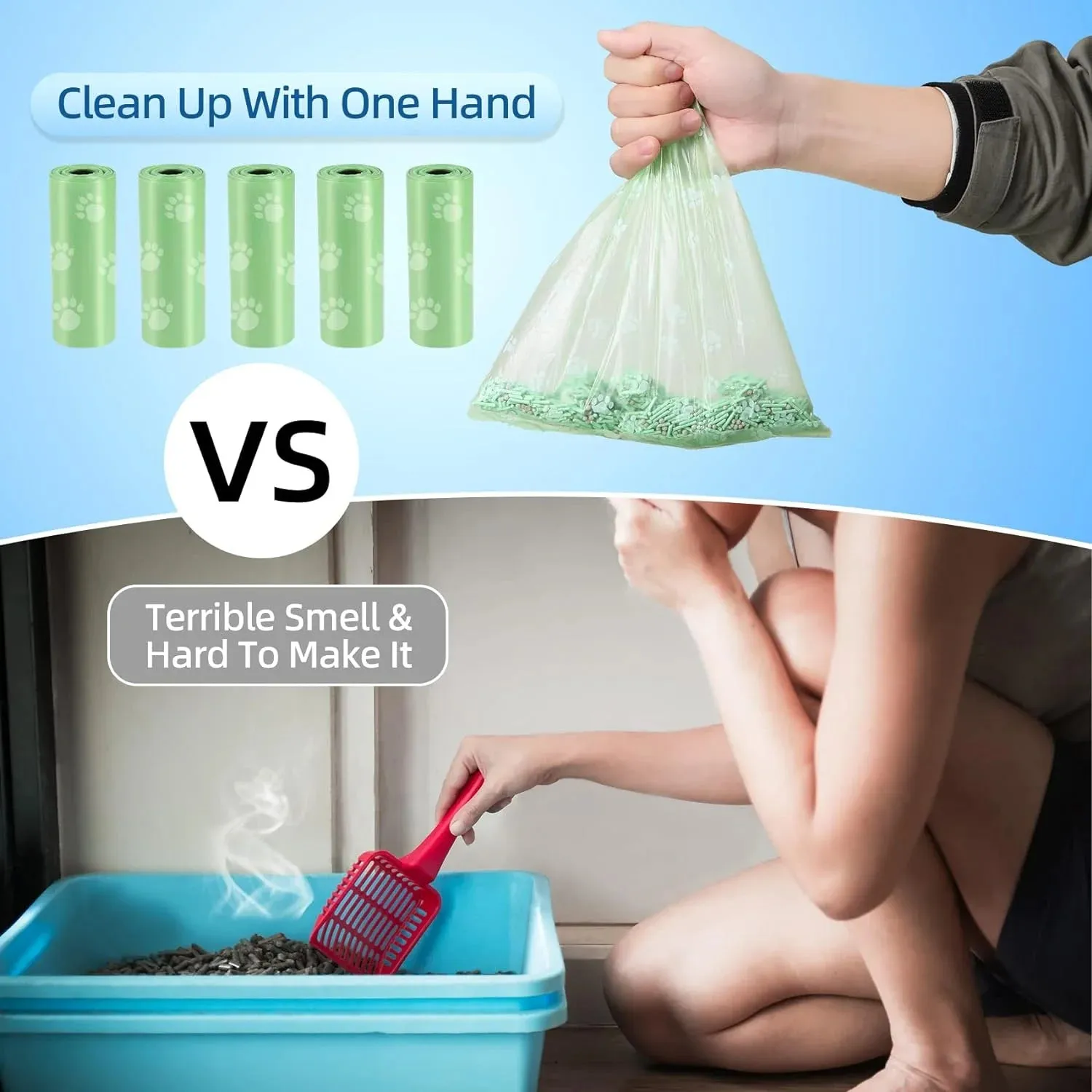 Cat Litter Scoop with Bags