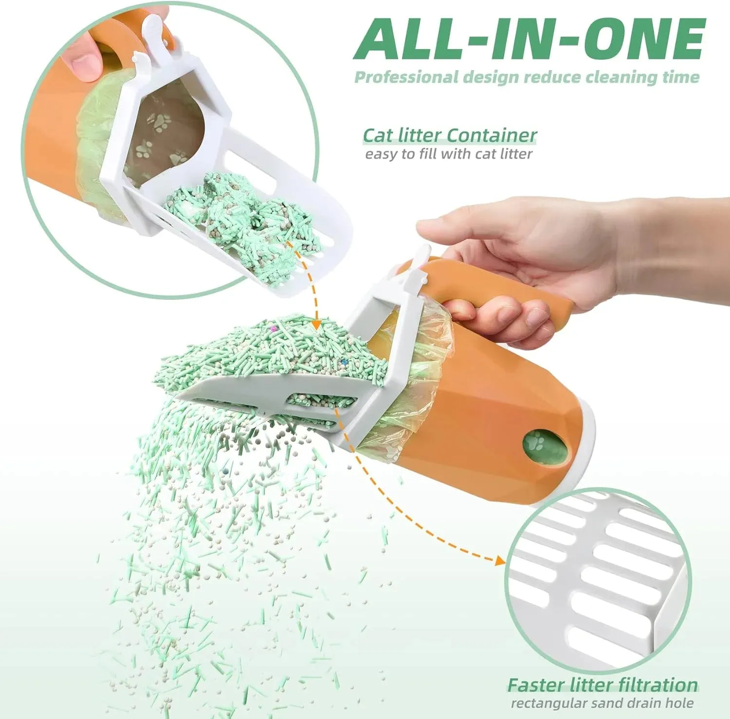 Cat Litter Scoop with Bags