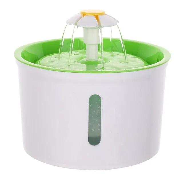 Cat Water Fountain Auto Filter USB Electric Mute Cat Drinking Bowl 1.6L Recirculate Filtring Drinker Water Dispenser Cat Health