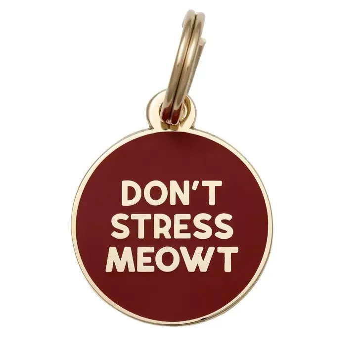 Cattitude Pet ID Tag
