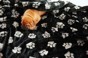 Dog Blanket JulesRoche Extra Plush Minky Animal Print