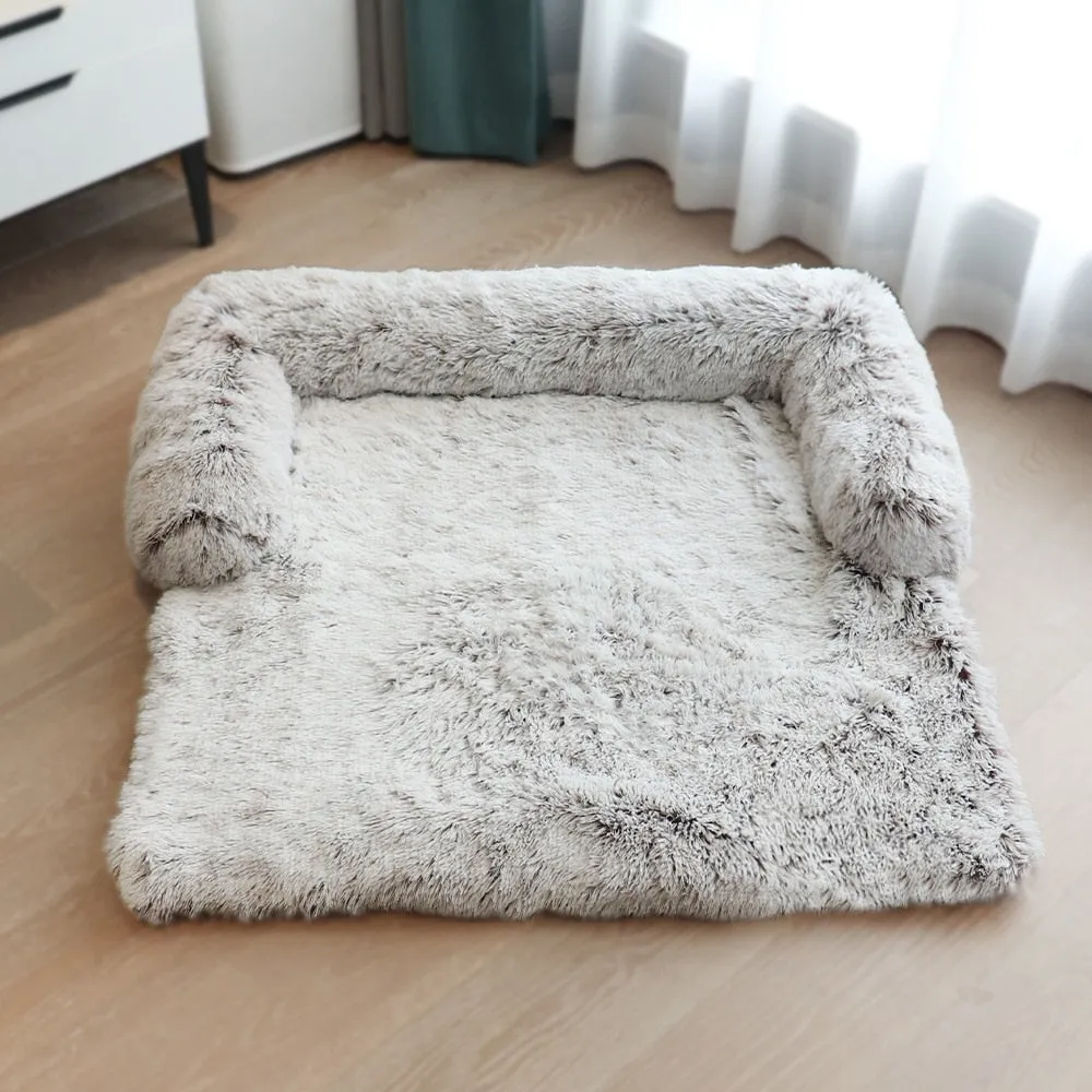 Dog Sofa Bed Cover Calming Plush Mat