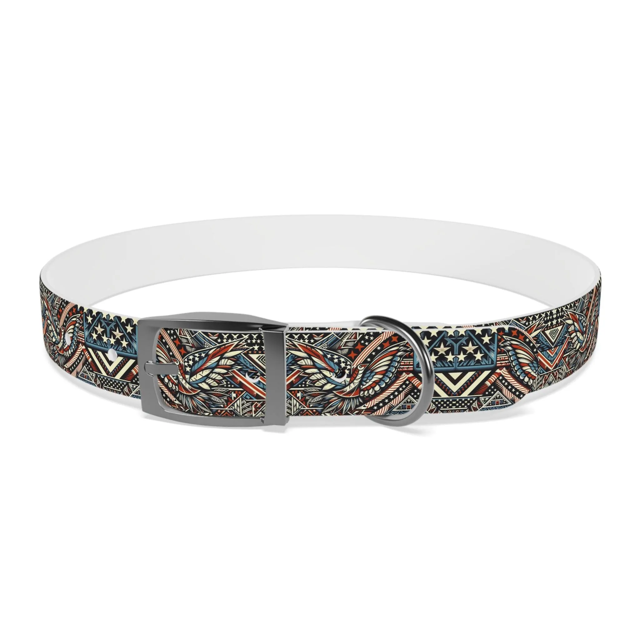 Freedom Tribal Print Dog Collar