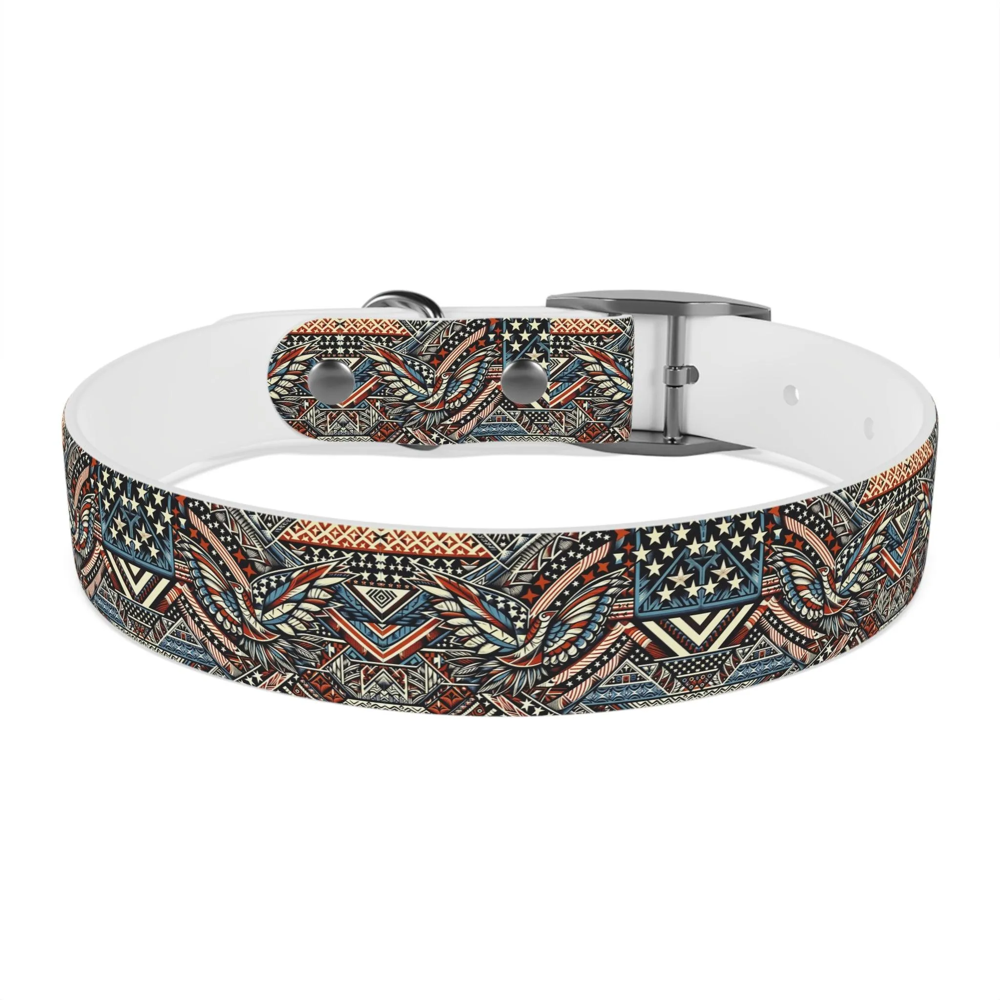 Freedom Tribal Print Dog Collar