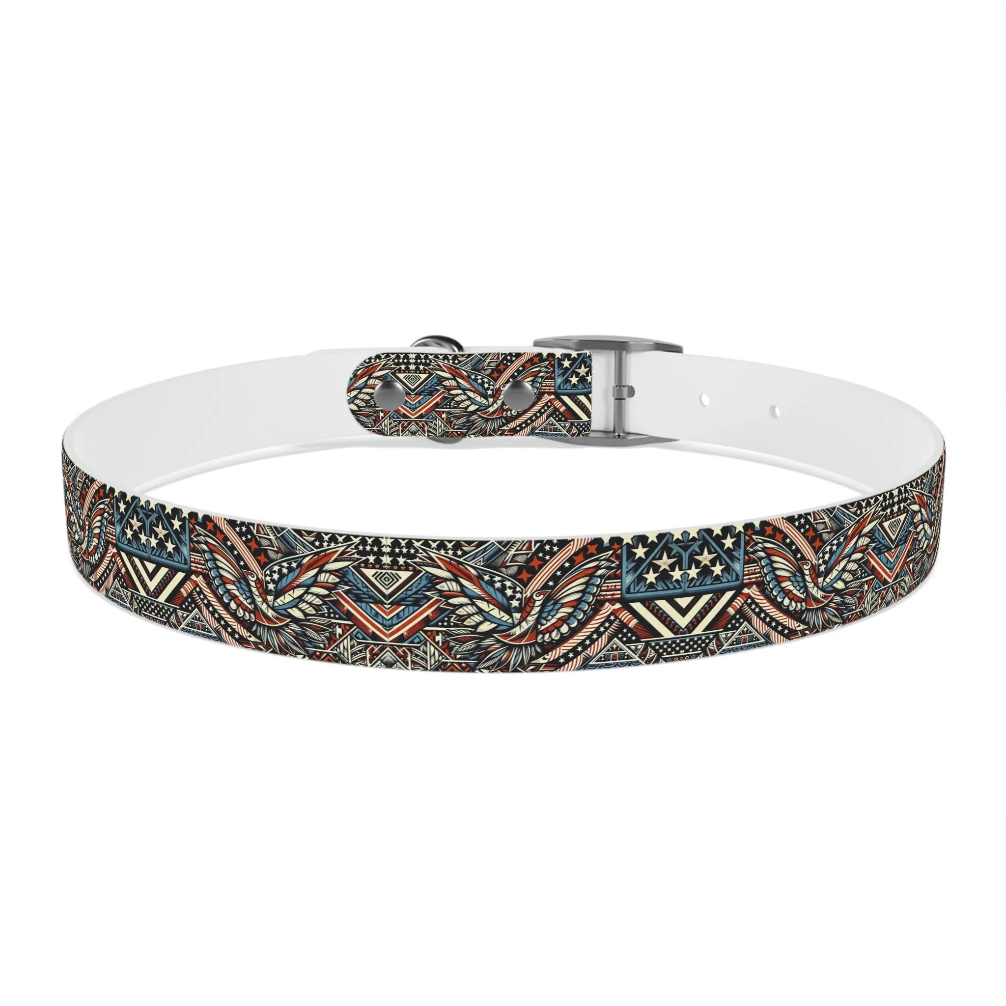 Freedom Tribal Print Dog Collar