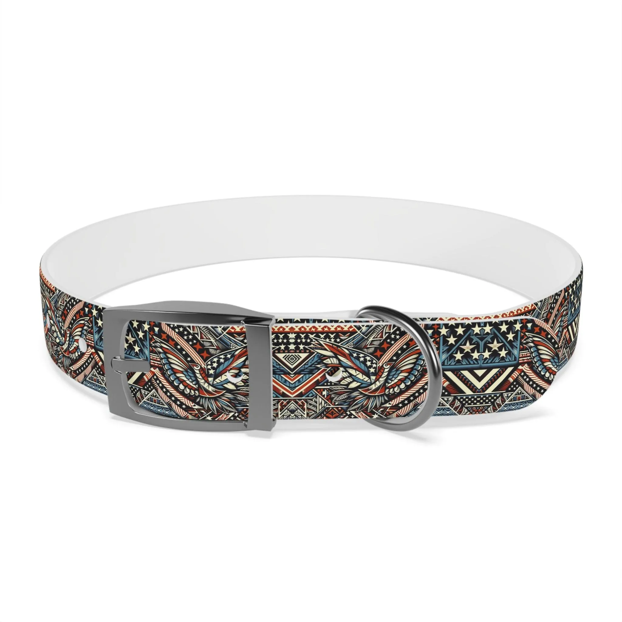 Freedom Tribal Print Dog Collar