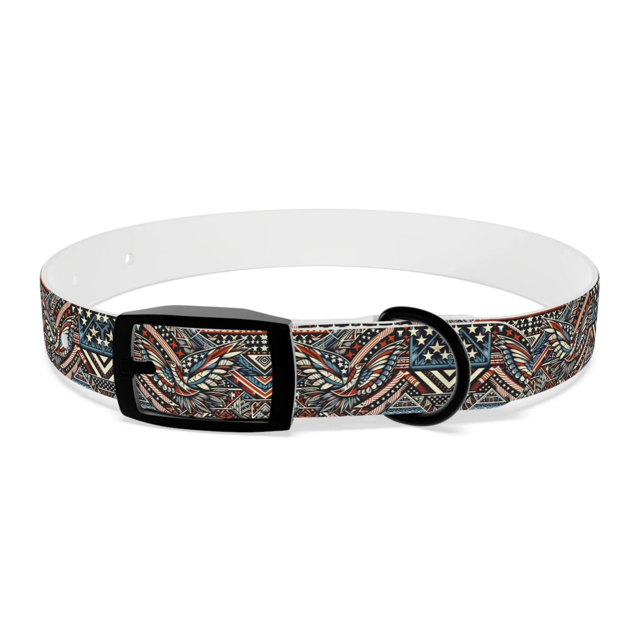 Freedom Tribal Print Dog Collar