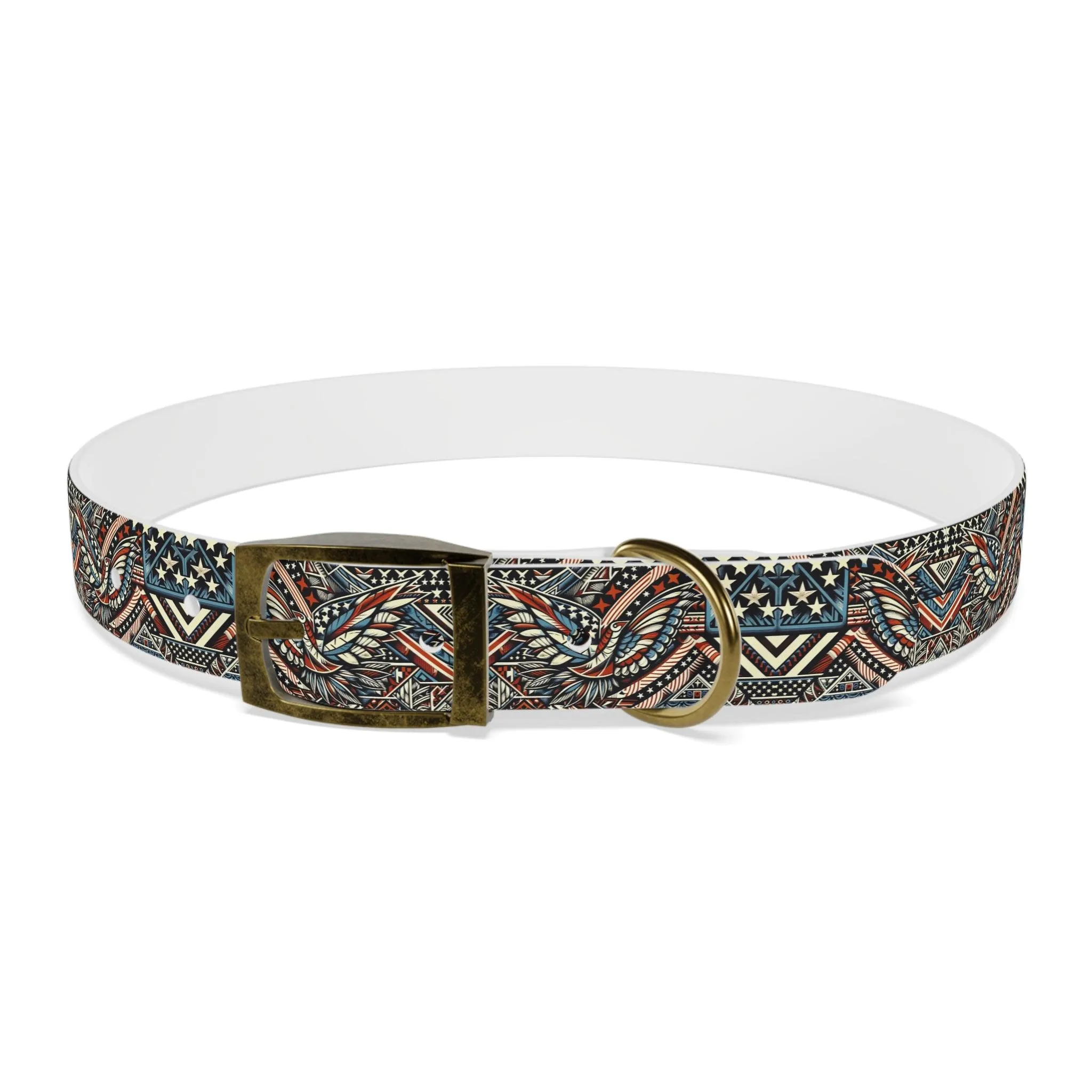 Freedom Tribal Print Dog Collar