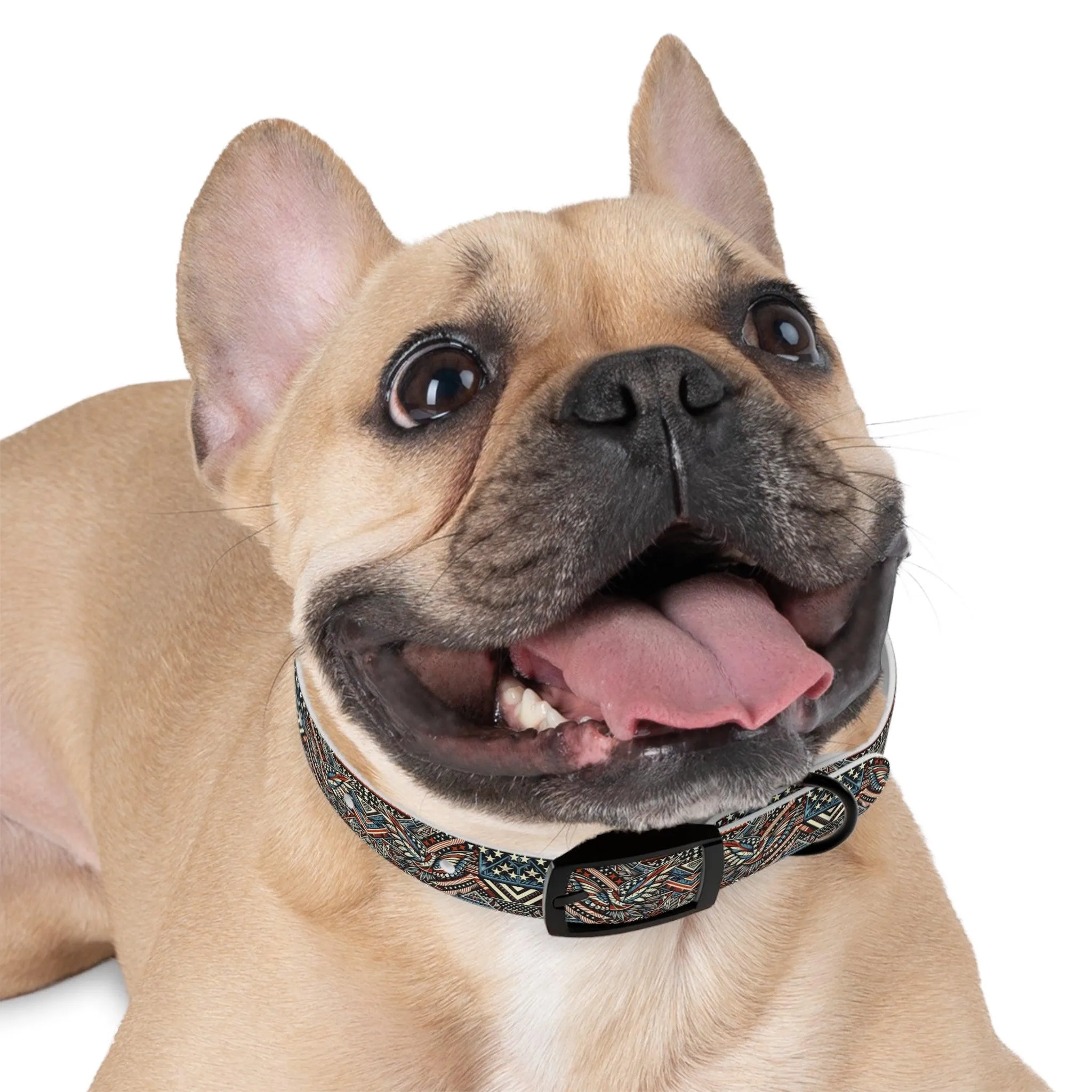 Freedom Tribal Print Dog Collar