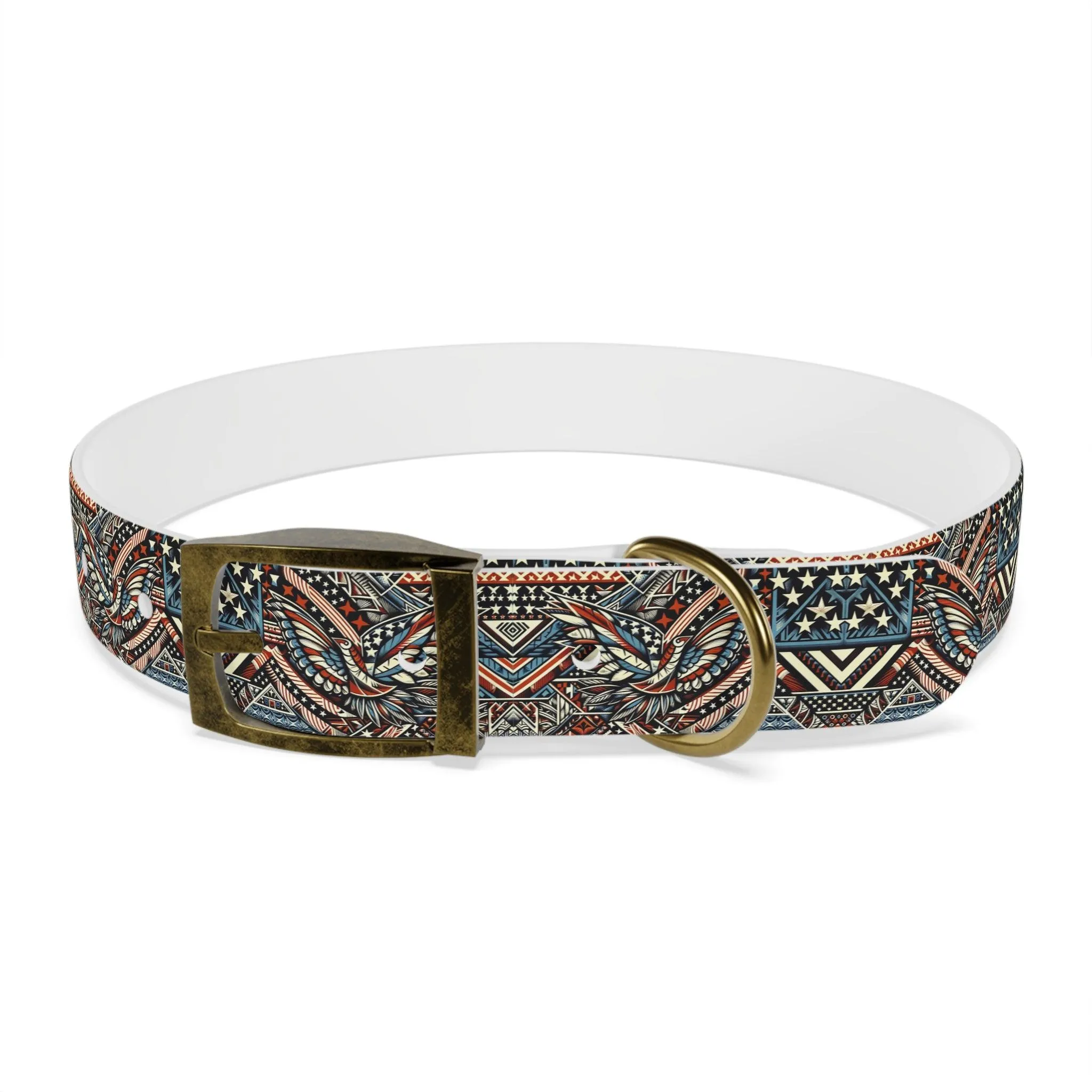 Freedom Tribal Print Dog Collar