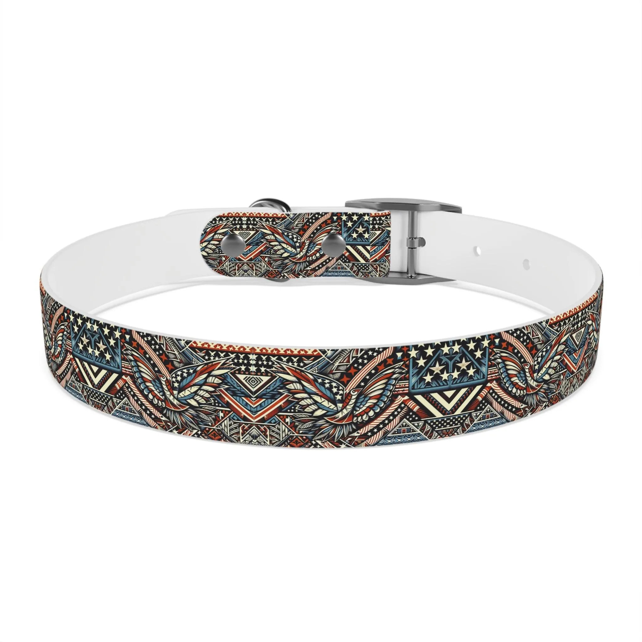 Freedom Tribal Print Dog Collar
