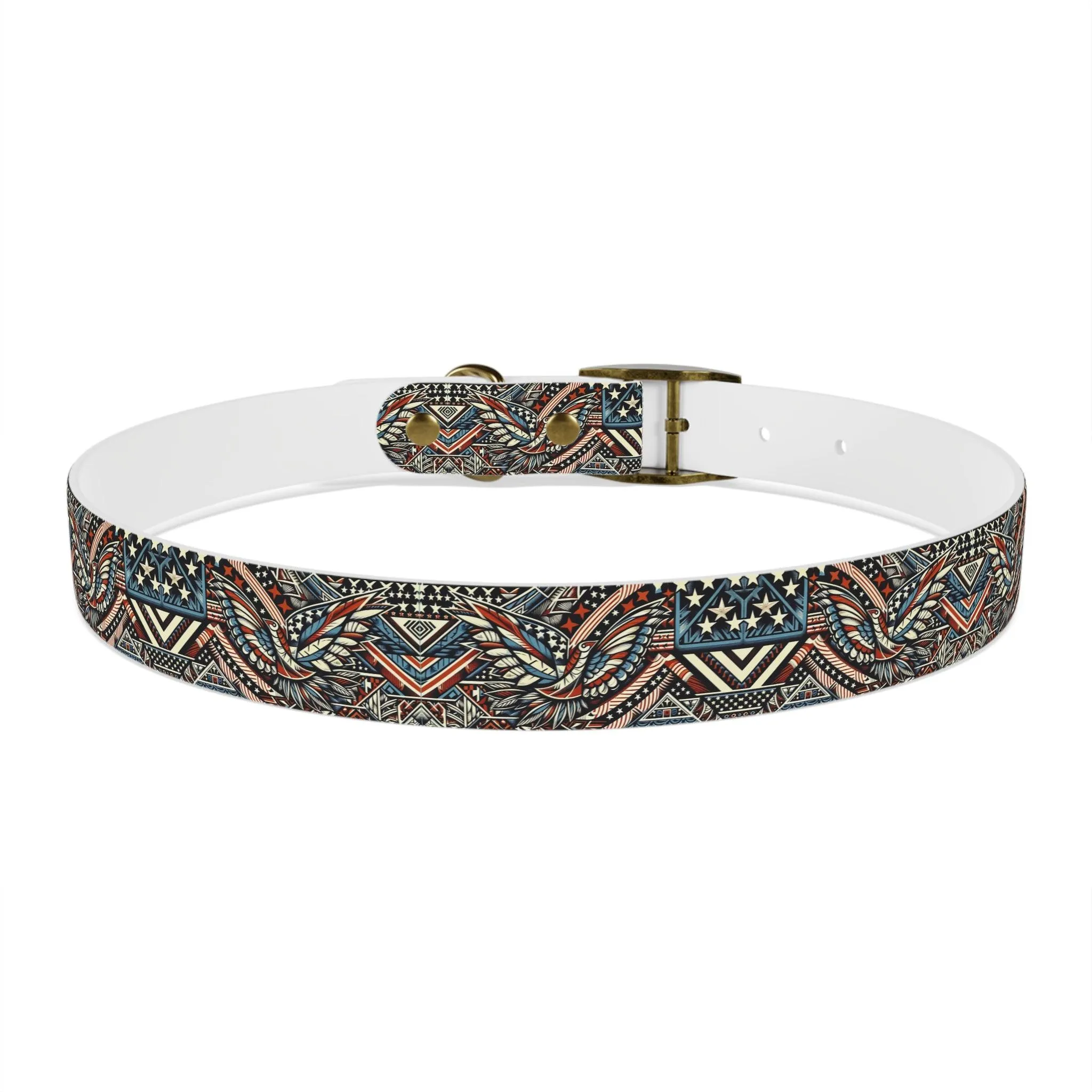 Freedom Tribal Print Dog Collar