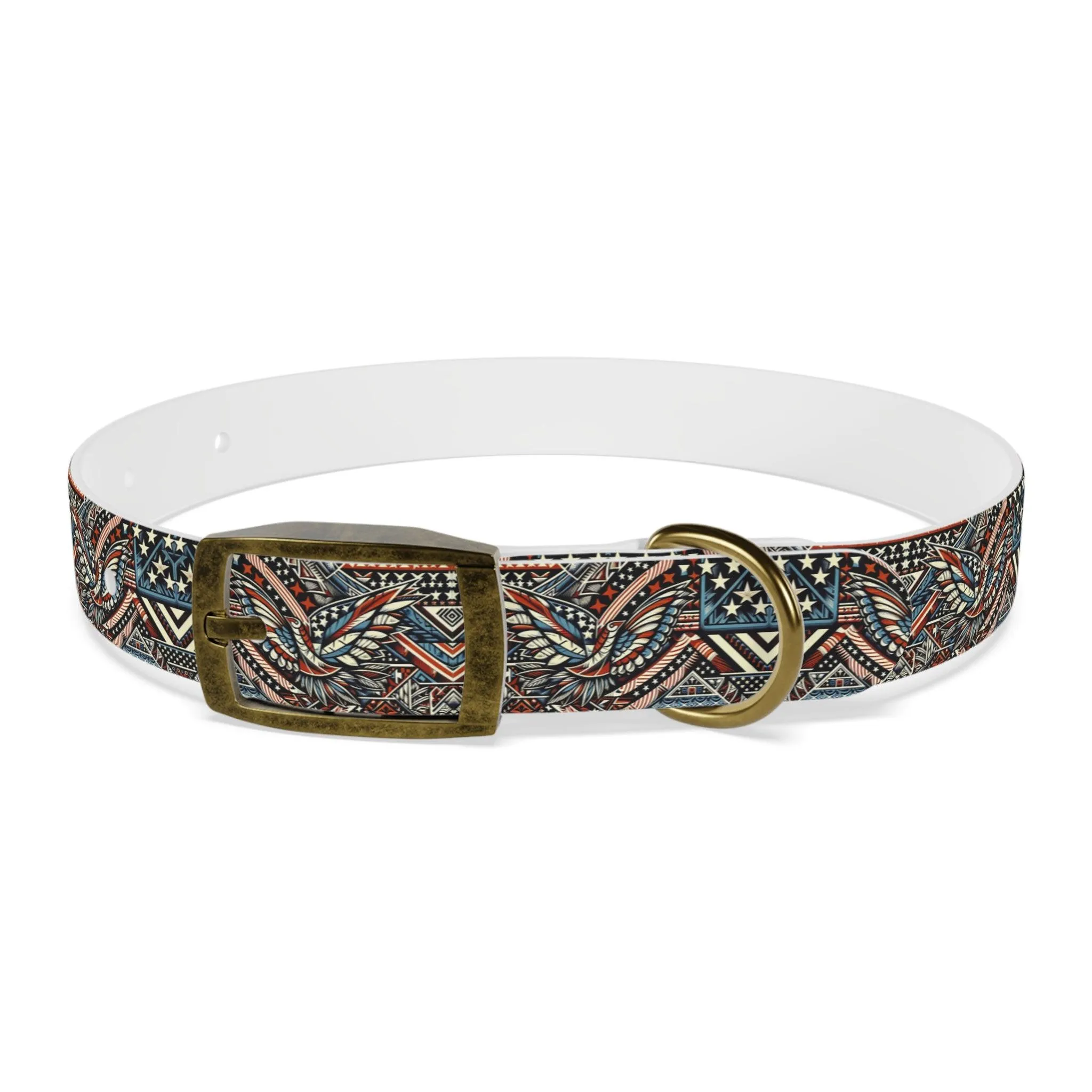 Freedom Tribal Print Dog Collar