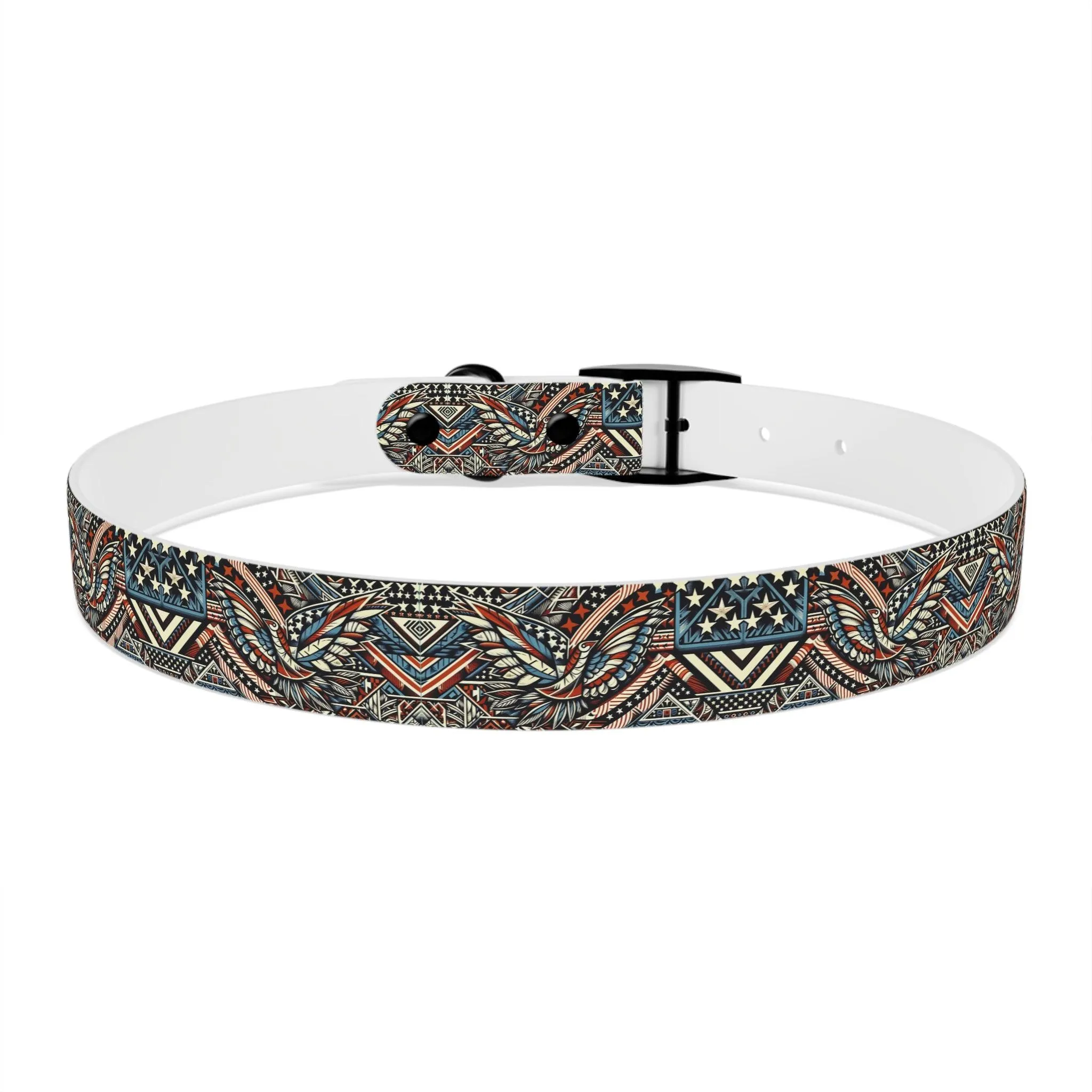 Freedom Tribal Print Dog Collar