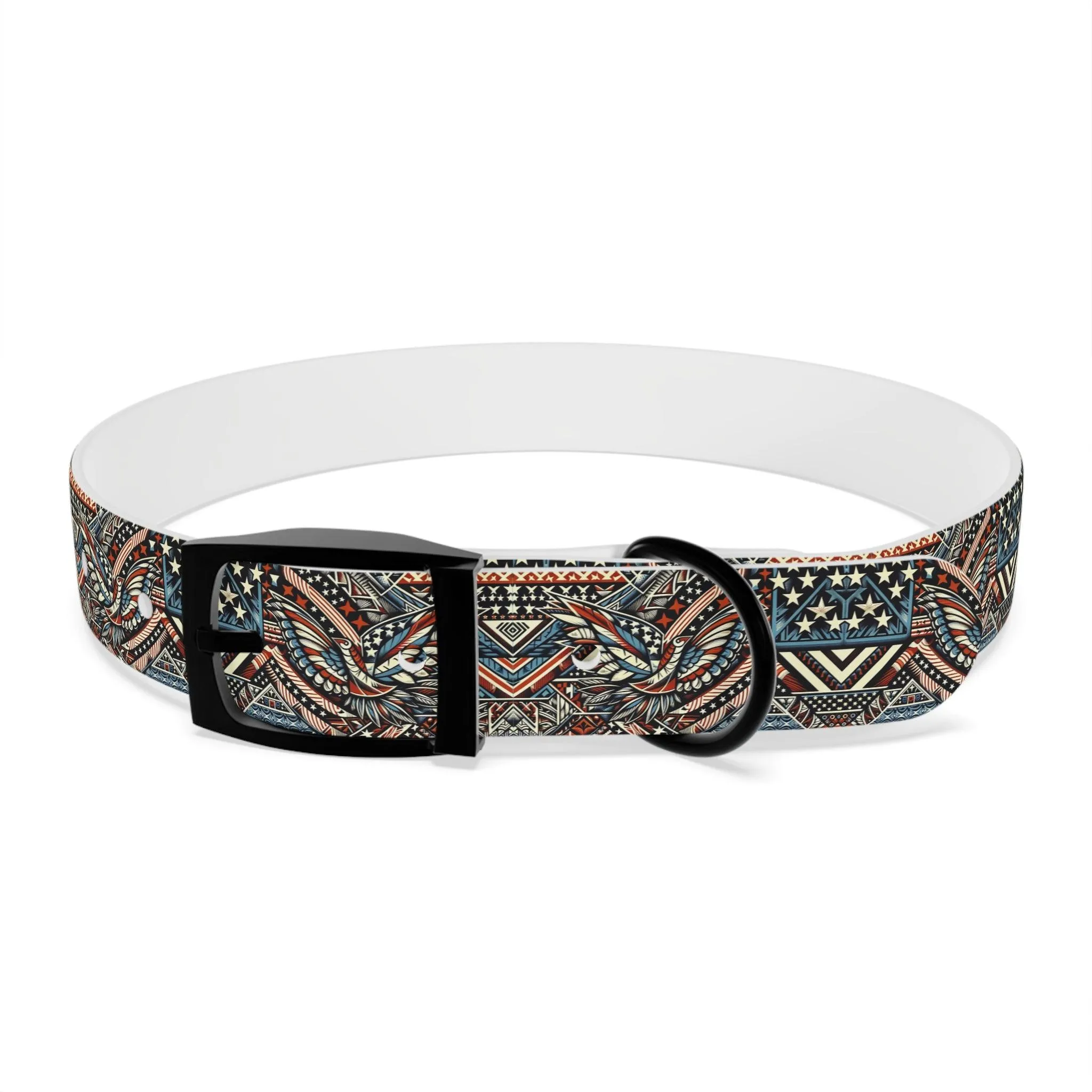 Freedom Tribal Print Dog Collar